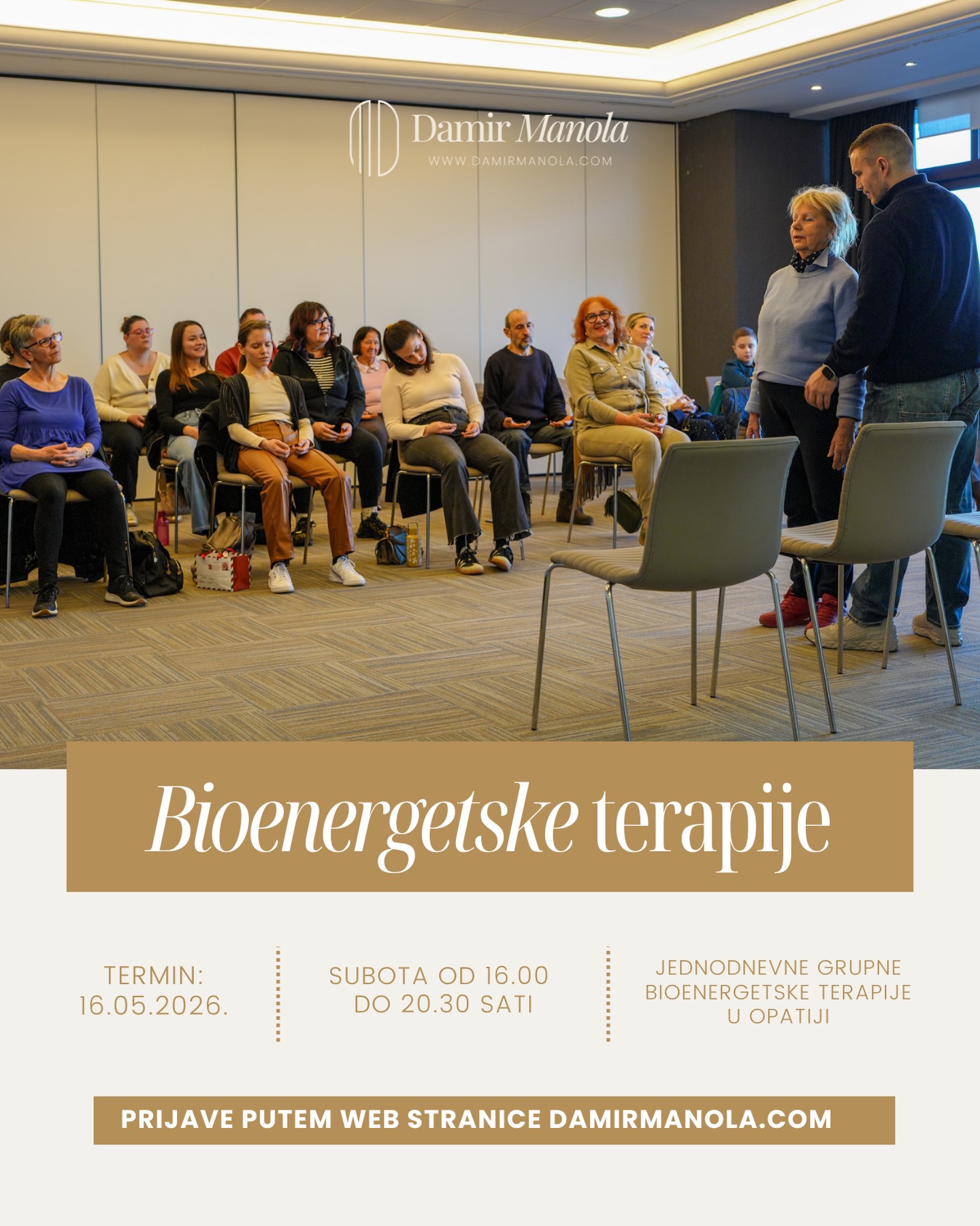 Bioenergetske terapije djeluju ondje gdje tijelo već dugo nosi ono što um često pokušava preskočiti.
Kroz bioenergetski rad podržava se prirodni protok energije u tijelu.
Kada se taj protok vrati, tijelo dobiva priliku za rasterećenje, živčani sustav za smirivanje, a čovjek ponovno osjeti više snage, mira i jasnoće.
Mnogi ljudi tek tada shvate koliko su dugo živjeli “stisnuti”.
Koliko su navikli funkcionirati bez stvarnog osjećaja lakoće.
Bioenergetske terapije nisu iskustvo koje se razumije samo glavom.
To je rad koji se osjeti u tijelu.
damirmanola.com
#osobnirazvoj #radnasebi #bioenergija