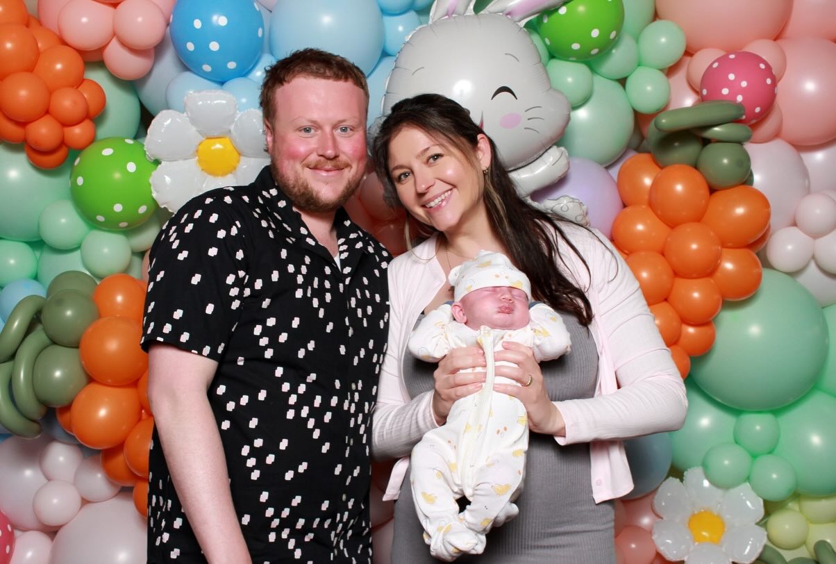 Teddy’s 1st Easter 🐣💛 Next weekend he gets to celebrate Greek Orthodox Easter 🥰