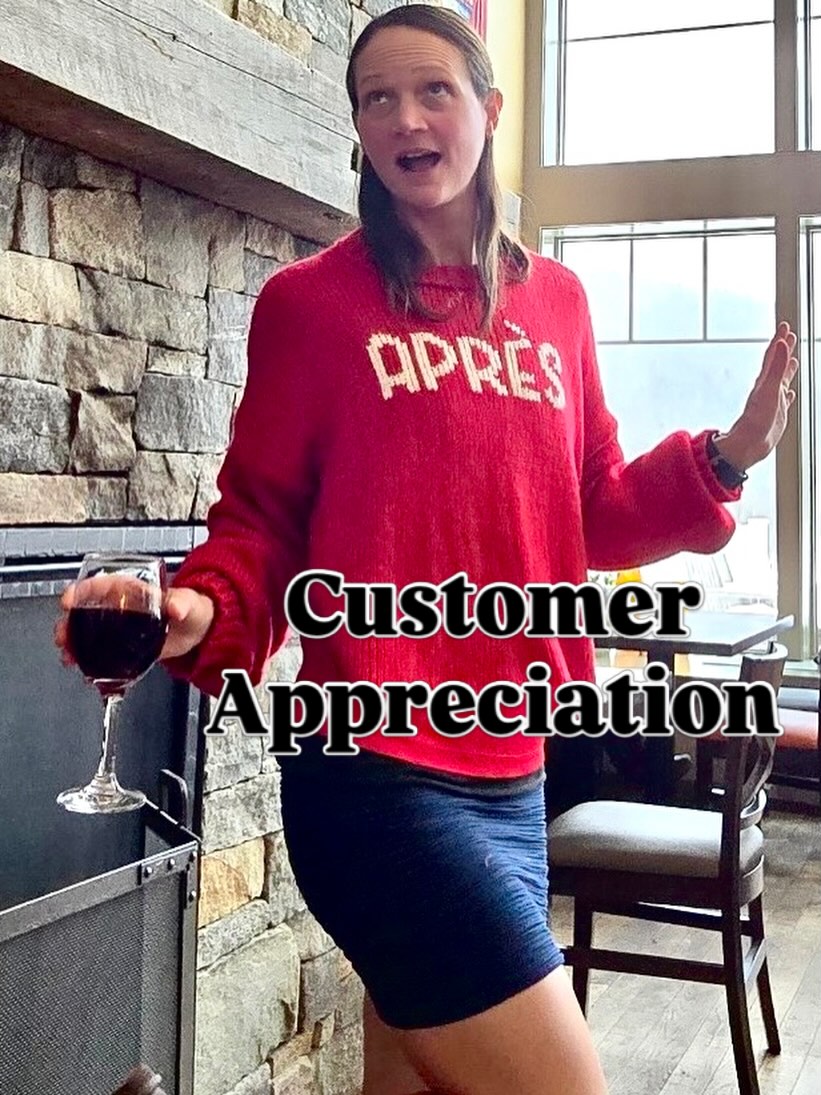 In celebration of the Snow ❄️ Flurries this morning in 01930 This lovely local sent @pop_gallery this fun photo 📲 from a weekend getaway in 🏔️NH for a Nordic ski ⛷️ trip wearing her cozy @woodenshipsknits Apres Ski Sweater 🍷paired w/ @lasttangousa stretchy rouched mini skirt 💯❤️ in case you’re wondering We carry yummy knits 🧶 year ‘round 🛍️ spring sweater drop just in with Zacket & Plover, Wishlist, Look Mode & More! 🌱🪺 what’s the saying? “April (Snow) Showers 😬Bring May Flowers🌷?” … c’mon in to warm up in Style! Thanks for your pics peeps .. keep ‘em comin
#popgallerygloucester #customerappreciation #springsweaters #apresski #downtowngloucester