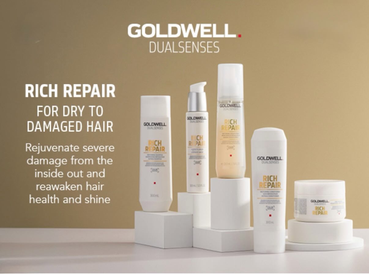 Because your hair deserves Gold✨✨✨#goldwellrichrepair #healthyhair #loveyourhair #weknowhair