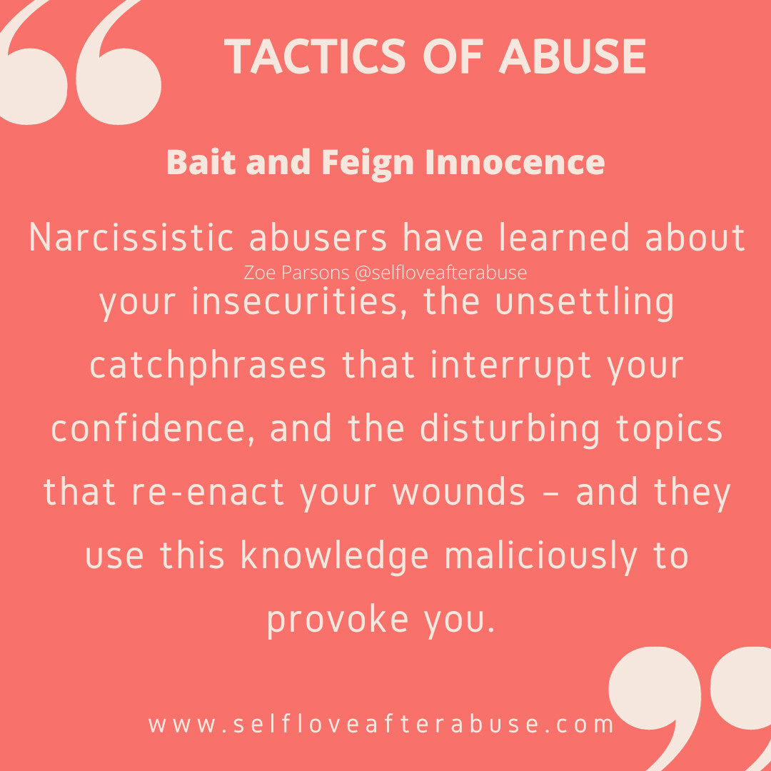 Baiting is designed to get a reaction from you. They push your triggers, say things they know will hurt, or bring up sensitive topics and when you respond, they act innocent or accuse you of overreacting.
This keeps the focus off their behaviour and onto your reaction. You are not “too sensitive.” You are being provoked. Recognising the pattern is the first step to stepping out of it.
👉 Ready to heal? Book your free consultation comment FREE and I will send you the link
#SelfLoveAfterAbuse #HealingFromAbuse #NarcissistAbuseRecovery #TacticsOfAbuse #Baiting #EmotionalAbuse #CoerciveControl