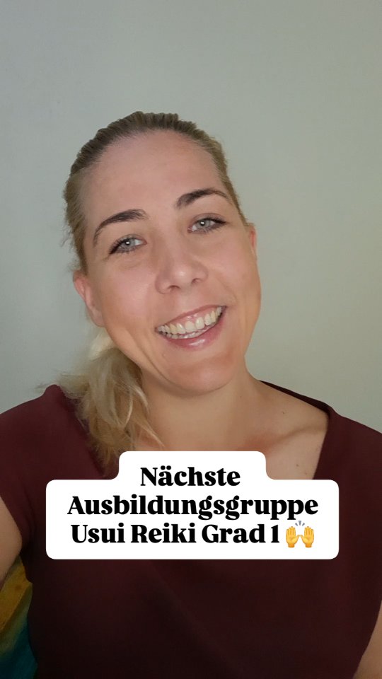 Im Mai startet die neue Ausbildungsgruppe Usui Reiki Grad 1 🙏❤️
In den nächsten Tagen wird es mehr Infos für euch geben. Wenn du bereits jetzt spürst, dass es dich ruft, melde dich gerne bei mir und gerne können wir ganz unverbindlich über die Ausbildung sprechen ☀️🙌
Deine Janina 💝
#usuireiki #usuireikiausbildung #reikilernen #usuireikilernen #reikienergie