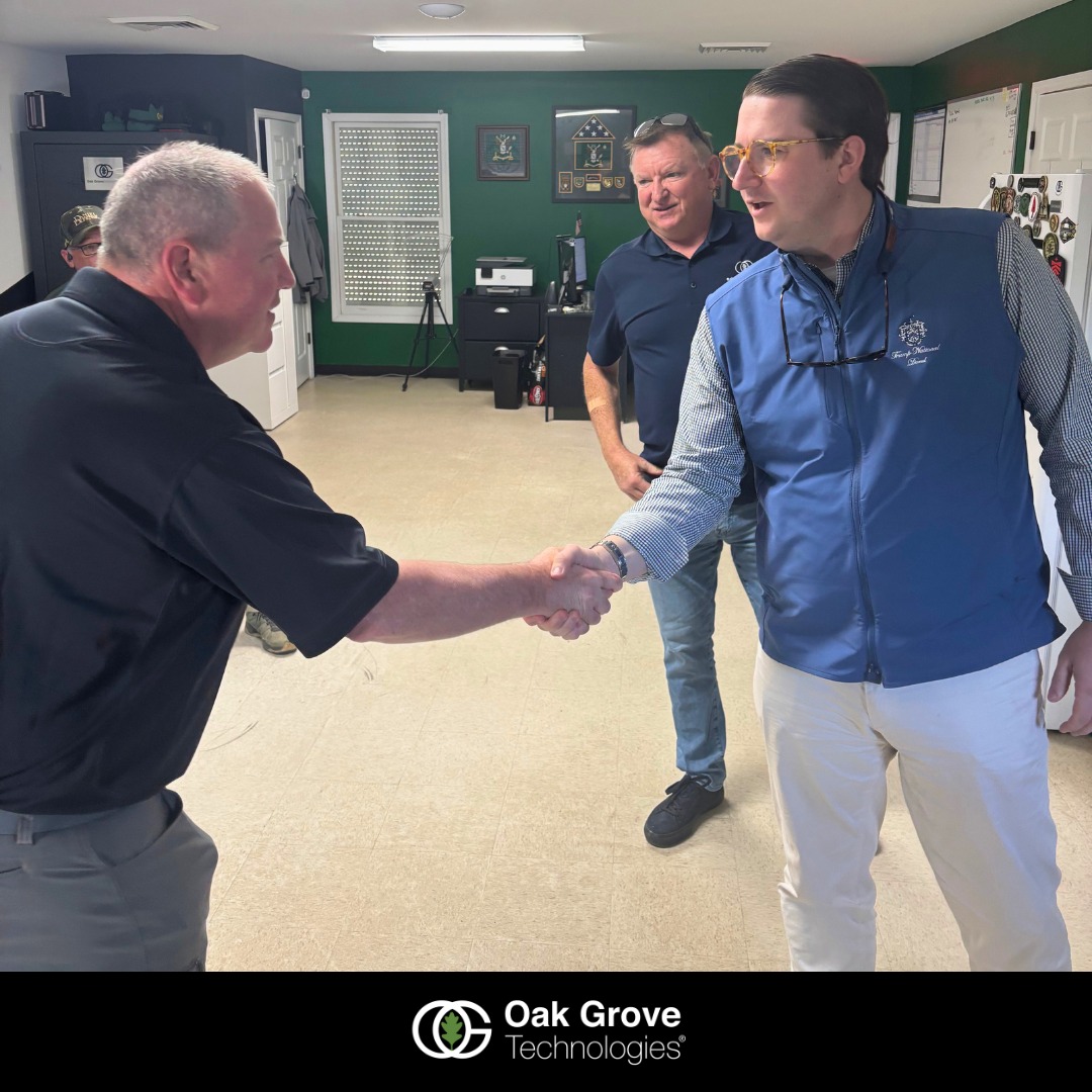 OGT was honored to host @repmcdowell at our Test & Training Center in Hoffman, NC. During his visit, we provided a tour of our 300+ acre facility, highlighted our advancements in robotics technology, and offered a firsthand look at special operators training with autonomous systems.
We are grateful for Congressman McDowell's continued support of the veteran community and his commitment to advancing innovation beyond it.
#OakGroveTechnologies #OurServiceContinues #AutonomousSystems #SpecialOperators #InnovationInDefense #MilitaryTraining #VeteranSupport #NorthCarolinaDefense