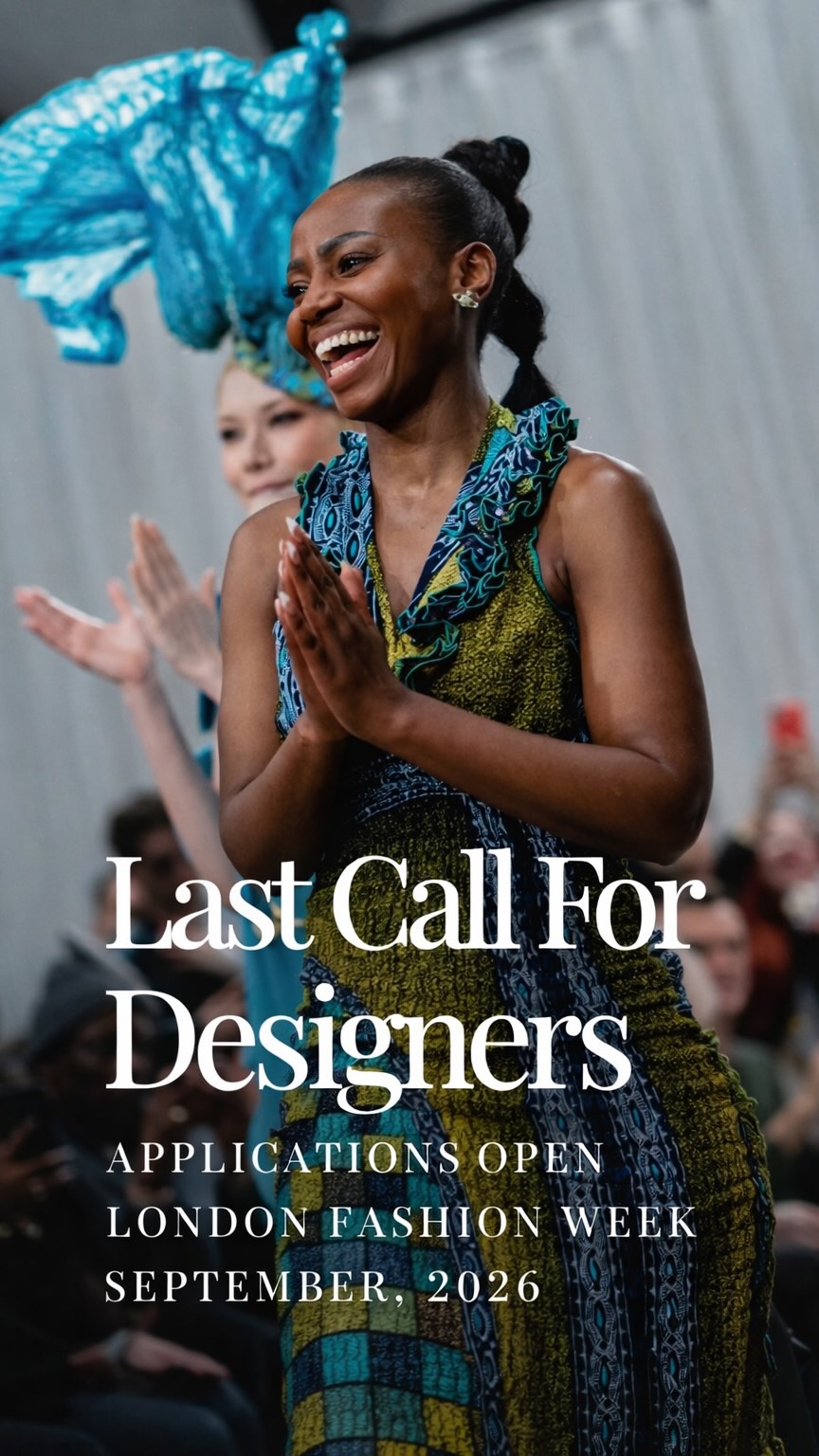 🚨 LAST CALL FOR DESIGNERS
Applications for the UDGN Incubator & Showcase at London Fashion Week September 2026 are still open.
This is your opportunity to develop your collection with industry professionals and showcase your designs on a London Fashion Week runway.
If you’re ready to take your brand to the next level this is your moment.
Apply now through link in bio.
#UDGN #LondonFashionWeek #LFW2026 #FashionIncubator #emergingdesigners