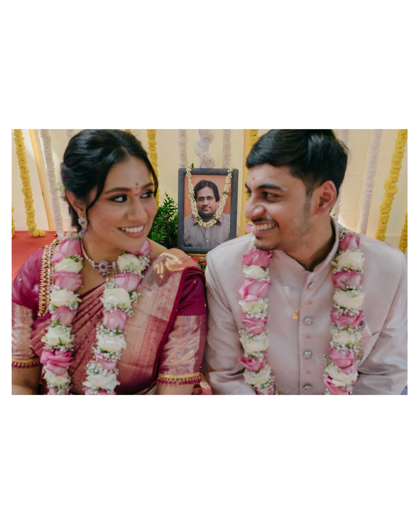 Some moments hold love, and some hold legacy—this one holds both.
Shwetha and Onkar, lost in a world of their own, share a glance filled with warmth, comfort, and a promise of forever. And right behind them, quietly present, is the guiding light of Shwetha’s father—his blessings, his love, and his presence woven into this beautiful beginning.
It’s not just a union of two hearts, but a continuation of a bond that transcends time—where a father’s love becomes the foundation of a new journey.
Planned By @weddings_by_ap
Location: @samayavenueandleisure
#bangalore #indianwedding #tamilwedding #wedding #awpi