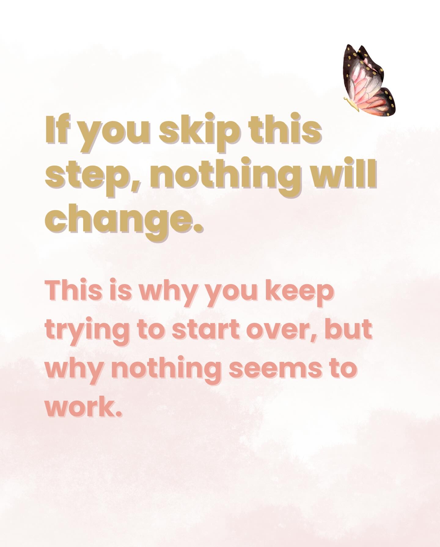 If nothing you’re doing seems to be working…this post is for you.
Most people don’t fail because they aren’t trying hard enough.
They fail because they’re starting in the wrong place.
You can’t build confidence, set boundaries, or create a life that feels good if you don’t know what you actually need or what truly matters to you.
This needs to be at the heart of all self development work, especially if you want to feel change happen.
And I can’t sugar coat this for you. If you want something to change in your life, if you need or want to feel differently about yourself, this can’t be surface-level work.
This is the kind of work that requires you to slow down, reflect deeply, and be really really honest with yourself.
It can take time.
It can feel uncomfortable.
But it’s also the foundation for everything.
This is where I start with every client I work with, because when you get this right, everything else becomes clearer, more natural, and more aligned.
If you’re ready to stop going in circles and actually create change…this absolutely has to be your starting point.
And if you know you’re ready, and would like to feel that change happen in your life sooner rather than later, I can and would love to help you!
Message me RESET to start the conversation and I’ll be right there to support you every step of the way. I have self paced, group work and 1:1 options available.
You don’t have to feel stuck anymore. I’m here to help 🩷
Jo xx