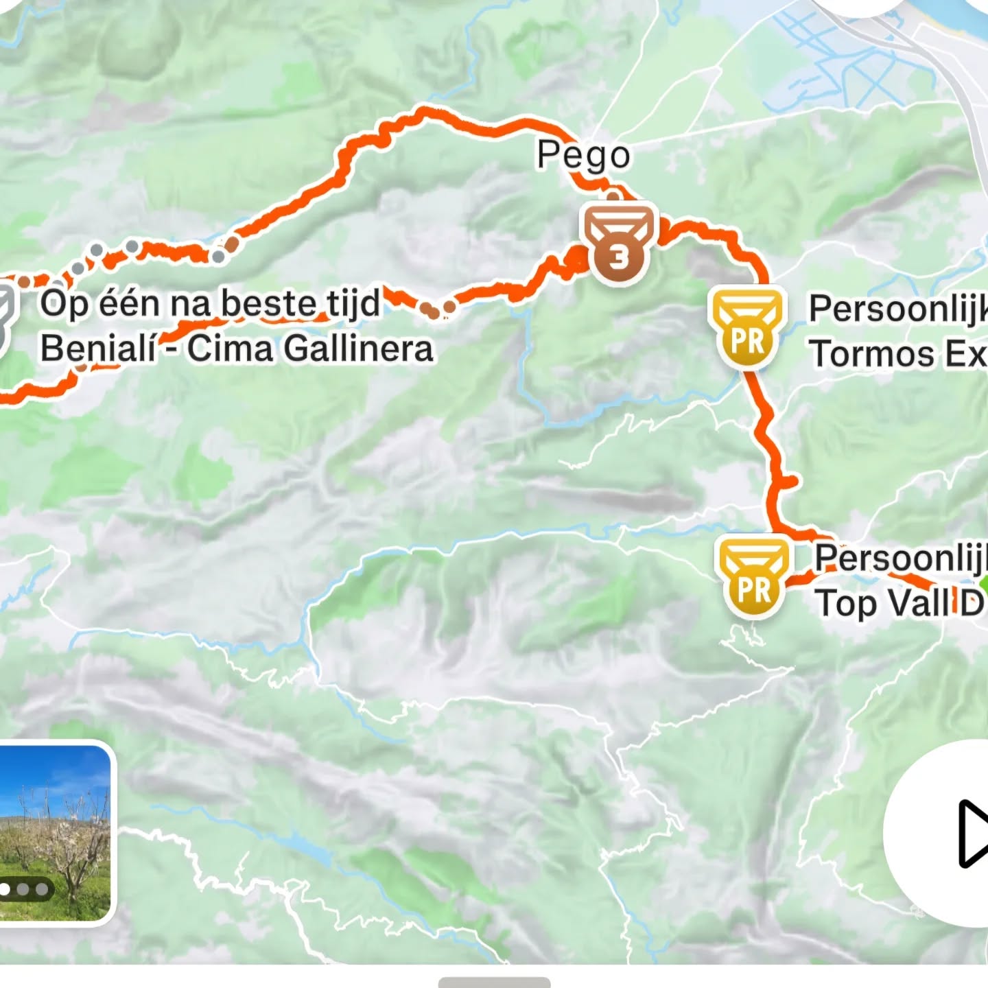 What a great day!! Perfect cycling weather. We visited Vall de Gallinera and Vall D'Ebo.
#100km #ciclismo #cyclinglife #cyclingholiday #valldegallinera