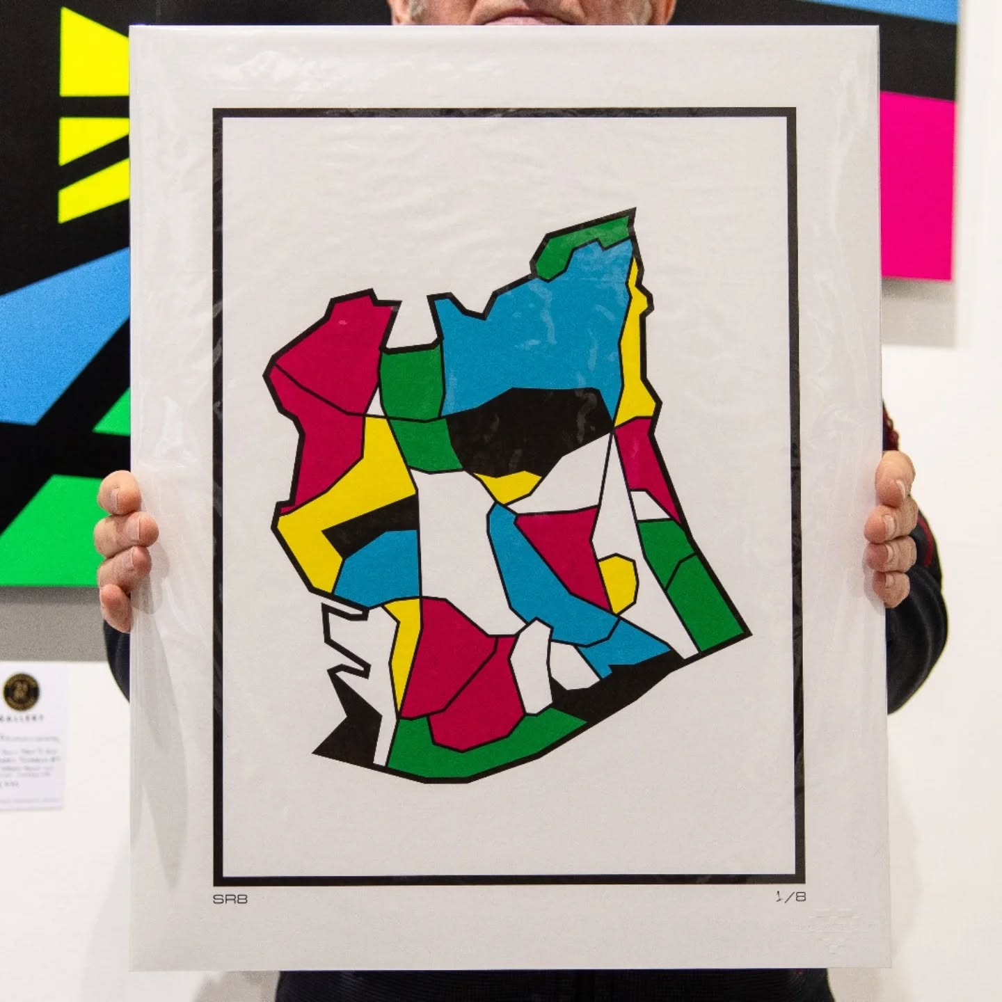 SR8 Print
Abstract artwork based on the #SR8 postcode area.
Giclée print. Printed, hand-cut, embossed, numbered, signed & dated (on reverse) by me.
Eight prints available (the same number of SR postcodes).
£65
Available @twentyfournortheast gallery, 2 Fawcett Street, Sunderland.
Easington / Peterlee / Little Thorpe / Horden / Shotton
Part of a larger North East postcode project in the making 👨🎨
#abstractart #sunderlandart #mapart #postcodeart