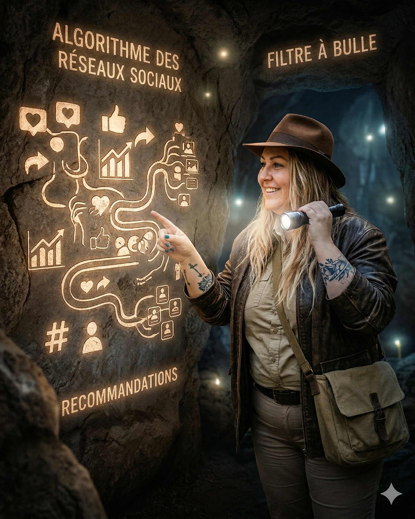 Quand j'étais gamine, pendant que les autres voulaient être des princesses, je rêvais d'être archéologue ou anthropologue.
Je voulais comprendre nos origines, déterrer les histoires oubliées, explorer le monde.
On me disait souvent de redescendre sur terre, d'arrêter de rêver.
Mais aujourd'hui encore, cette passion pour l'histoire des civilisations ne m'a jamais quittée.
En ce moment, je dévore un livre sur le féminin sacré.
Il décortique des études récentes sur les civilisations anciennes et révèle le rôle central, puissant et vénéré qu'occupaient les femmes pendant des millénaires… avant que l'histoire ne soit réécrite et qu'on nous apprenne, petit à petit, à nous taire et à rester à notre place.
Ce genre de lecture ne fait pas que me passionner.
Il forge mon âme de Bâtisseuse.
Il nourrit ma "rage positive" et mon combat quotidien pour vous : que vous osiez, enfin, porter votre voix.
On a passé notre vie à porter le masque de la "bonne élève", à lisser notre personnalité pour rentrer dans des cases étriquées.
Mais on a une chance inouïe en France : on a le droit, l'espace et la liberté de prendre la parole.
Alors, pourquoi s'épuise-t-on encore à se censurer ?
Pourquoi se cacher derrière des stratégies de contenu "copier-coller" sans âme, au lieu d'assumer notre vérité brute ?
Unissons nos voix.
Communiquons.
Partageons nos visions au monde.
Ton histoire est ton plus grand capital, elle a le pouvoir d'inspirer et de transformer.
Pour moi, la communication n'a jamais été un simple "outil marketing" pour vendre plus.
C'est un acte de souveraineté.
Et c'est exactement pour vous aider à déterrer vos propres trésors que j'ai créé La Boussole 🧭.
Je ne veux plus que tu te forces à "poster" pour nourrir un algorithme. Je veux te donner l'Architecture (un véritable QG stratégique interactif sur Notion) pour que tu puisses structurer ton chaos créatif, te "déposer" sereinement, et transmettre ta vision avec puissance.
Prends ta place. Le monde a besoin d'entendre ce que tu as à bâtir.
Ose être toi, bordel ! 🪓
Tu trouveras le lien pour débuter ton exploration en BIO