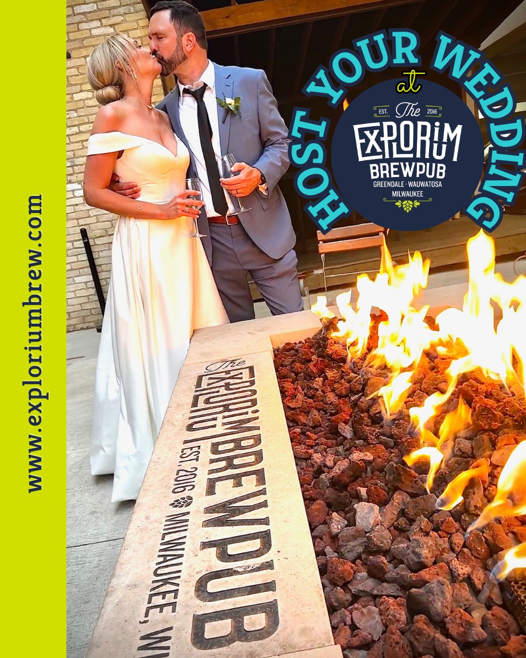 💍Planning a small wedding with great food, fresh beer, and a relaxed setting, your guests will love? The Explorium Brewpub offers private event spaces that bring everyone together in a way that feels easy and personal.
From rehearsal dinners to intimate receptions, our team keeps things simple so you can enjoy every moment with the people closest to you.
Reach out today to check availability and lock in your wedding date with us!
🌐 Click the link in the bio
#exploriumbrew #exploretastediscover #supportlocal #visitmke #milwaukee #craftbeer #whiskeybar