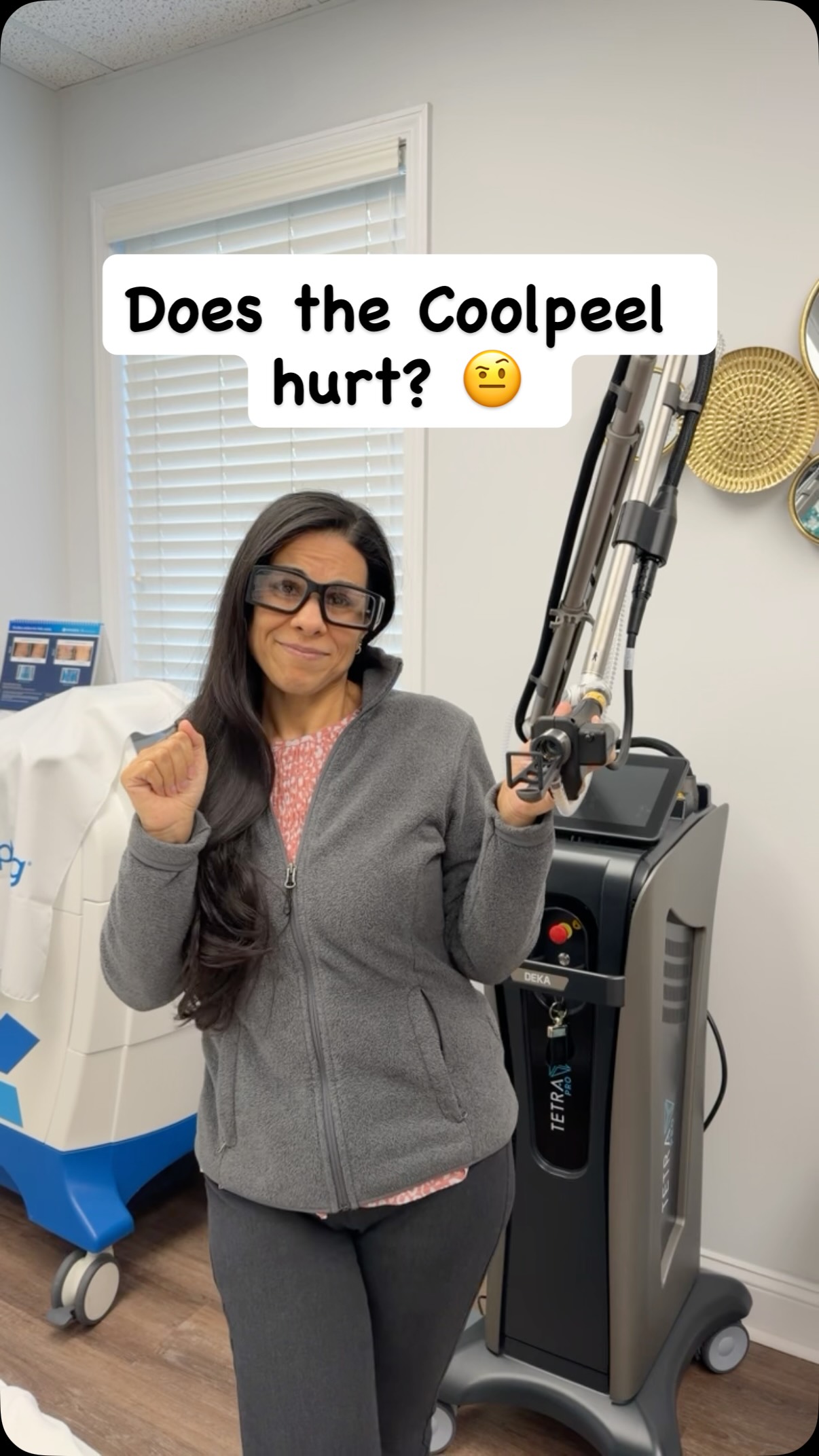Does the Coolpeel hurt?? 🤔
As my patients know, I don’t like to talk in terms of pain!
I talk in terms of spice!!! 🔥
I would say Coolpeel is spicy, some settings a lot more than others!
You will definitely feel spicy afterwards and feel like you’ve gotten a sunburn for the day of the procedure.
Vinegar soaks work amazing for this, don’t worry, I’ll give you gauze and directions!
Then it’s mostly just red and you’ll use our post care skincare products for the rest of the healing process.
Let’s talk if you’re wanting some amazing facial resurfacing!
#RadiantMed #Coolpeel #CO2laser #Antiaging #Facial