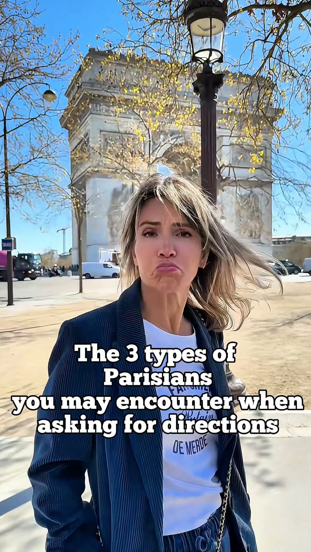 You never know whatās going to happen when you ask for directions in Paris!!! Most of the times I am the second one Iām just in a rush and I donāt want to stop!
I think the best way is to use Maps on your phoneš!
I had this woman asking me the other day for directions and I didnāt know where it was and I told her : but why donāt you use Google Maps?
šš» the T-shirt I am wearing is on sale on my website . The link is in my bio.ā¤ļø
šš» and donāt forget to book your tickets for my show in Paris: OH MY GOD, SHE IS PARISIAN!
The stand-up comedy in English in Paris by a French girl!
#parĆs #parisianlife #visitparis #parisian #humour