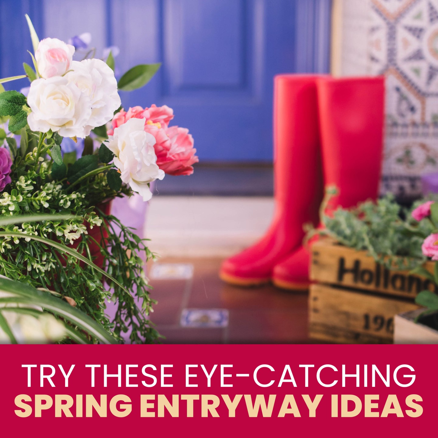 Let these beautiful entryway ideas spark your home improvement inspiration.
1. Design a colorful spring doorway. Brighten up your front door and foyer with bold spring colors like lavender and magenta, and include neutrals for contrast.
2. Go floral. Don’t just line your walkway with flowers—set flowers around your doorway, on entryway tables, and on a beautiful wreath.
3. Embrace patterns. Colorful, patterned entryway rugs are sure to attract attention. Go bolder with foyer wallpaper and a gallery wall with contemporary graphics.
Want more advice to spruce up your entryway and make a great first impression? Send a message today! Let's learn more about your home improvement goals.
#home #homedesign #entryway #springdecor #rmsma #socalrealtor #socalrealestate #redtherealtorsocal #socalhomesforsale