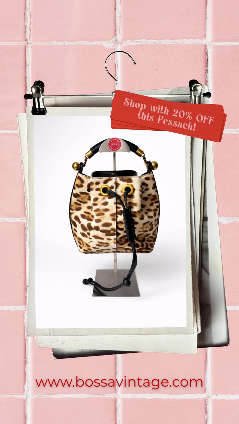 Treat yourself this Pessach with 20% off all bags and accessories using code HOLIDAY at checkout. Your dream bag or emotional support jewelry is calling 💌