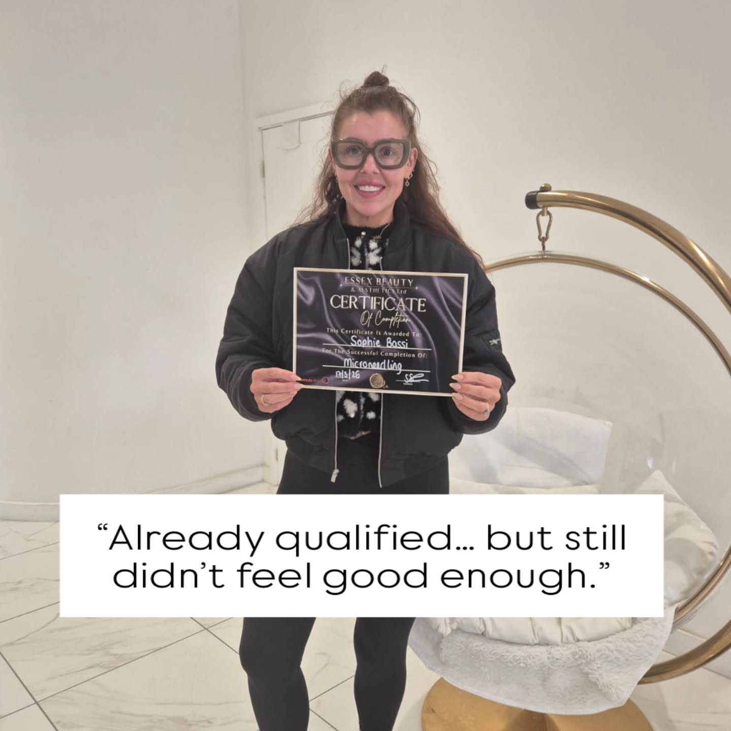 She came to us already certified — but without the confidence to actually use her skills.
Because let’s be honest… not all training is created equal.
She felt unsure.
Second guessed herself.
And knew deep down something was missing.
So she made the decision to invest in proper training.
We stripped it back, rebuilt her knowledge, guided her step by step… and now?
She’s confident, capable, and ready to actually do the treatments she trained for.
This is exactly why choosing the right academy matters.
Don’t just get certified… get confident.
Message us if you’re ready to retrain, refresh, and finally feel GOOD at what you do.
#EssexTraining #EssexBeautyAndAesthetics #essextraining #EssexBeauty #essextrainingacademy #basildonbeautytreatments #basildontrainingacademy #basildonbeautytraining #trainwithus #VTCTTraining #ProQual #microneedling #confidence