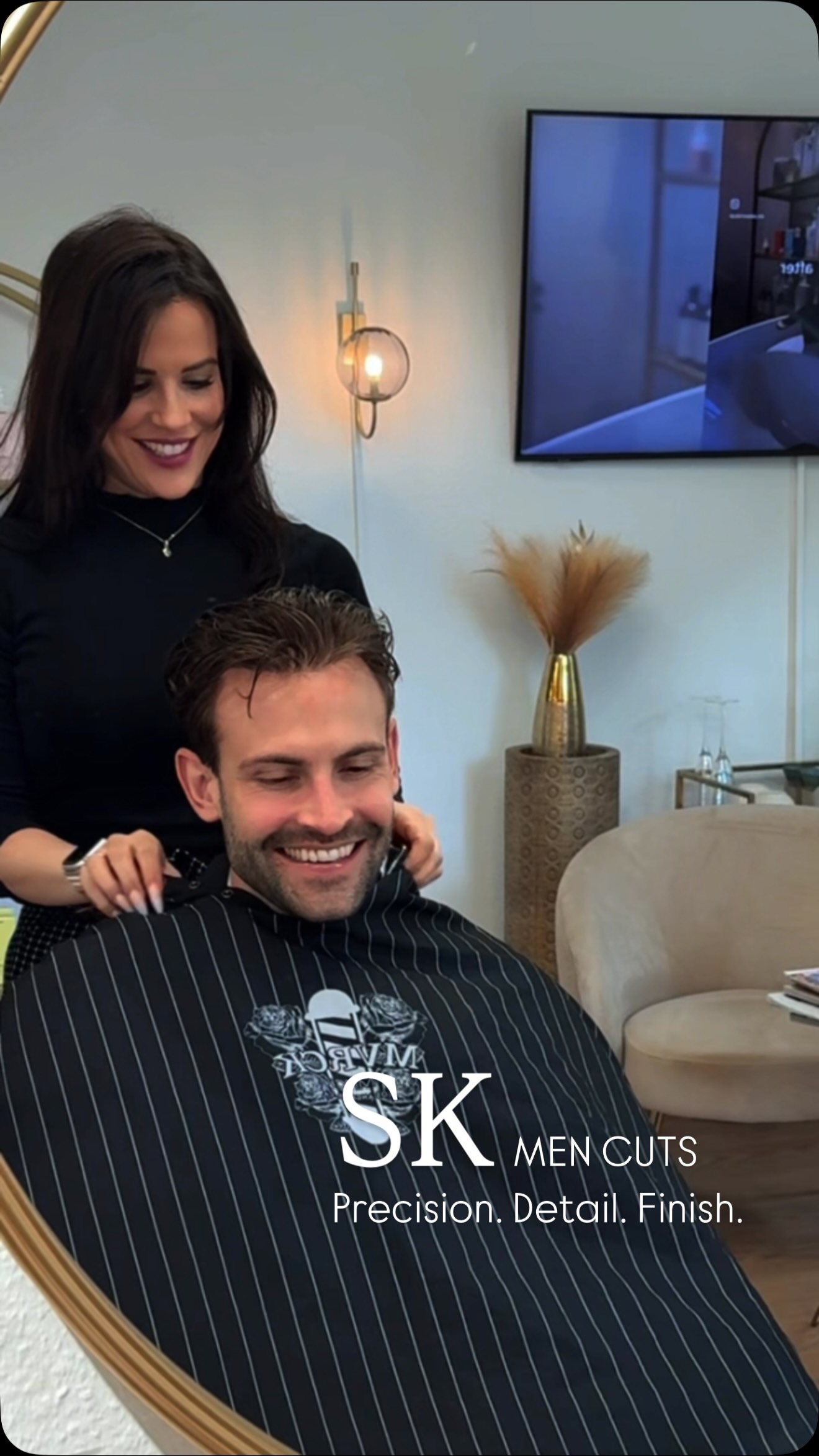 fresh cuts, good vibes & attention to detail. #mencut #haircut #barberlife #womanbarber #zürich