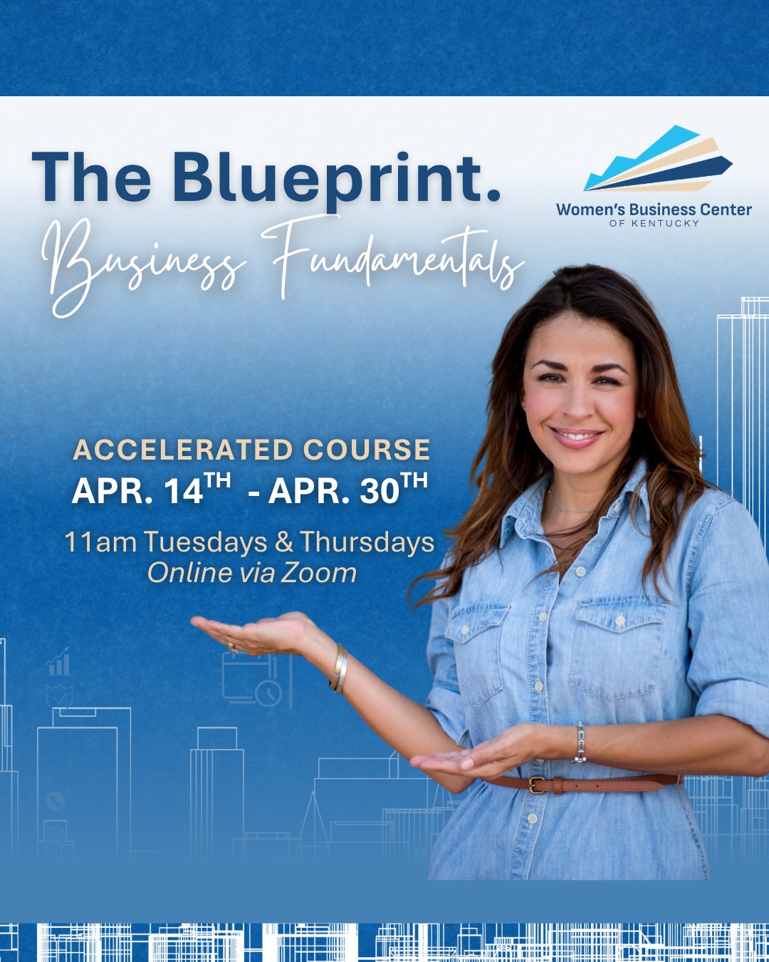 Build your business—faster.
The Blueprint Cohort 10 is an accelerated course designed to help you move from idea to execution with clarity and confidence.
In just a few weeks, you’ll build a strong, fundable business plan while gaining the tools, structure, and support to grow sustainably. From market research to financials, each session builds on the last—so you’re never guessing your next step.
✨ Starts April 14
🗓 Tuesdays & Thursdays
⏰ 11:00 AM–12:30 PM EST
💻 Live on Zoom
Secure your spot with the link in our bio: @wbckentucky
#WBC #WomenInBusiness #Entrepreneurship #SmallBusinessSupport #KentuckyBusiness