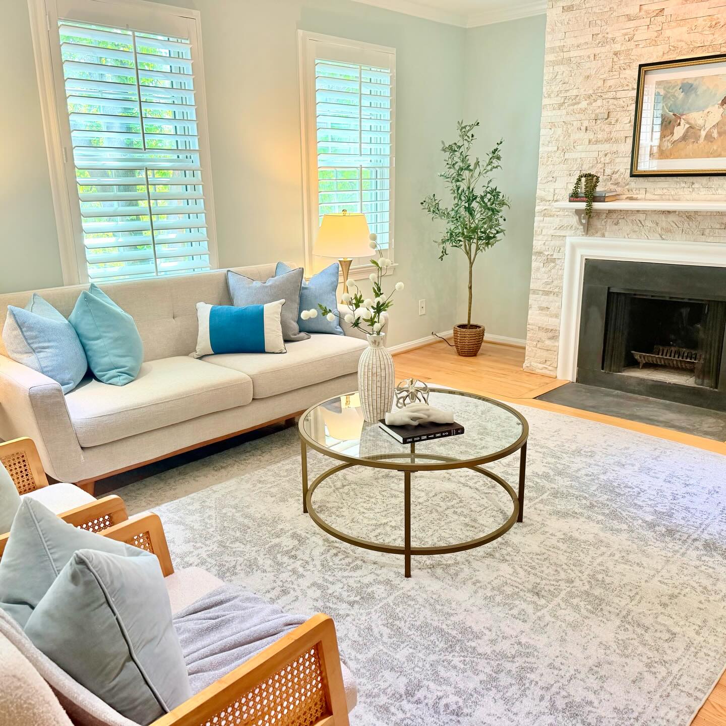 Realizing we’ve been so busy staging that we haven’t been posting! Here’s just a glimpse of some of the (many!) rooms we’ve touched this spring.