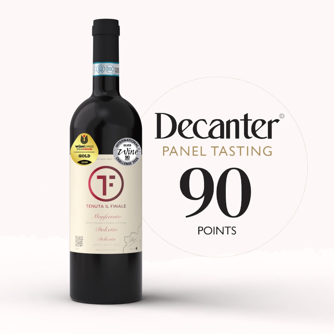 90 Decanter Points for our DOLCETTO.
To be awarded 90 points by Decanter in the Unoaked Italian Reds panel tasting is an honour and proud moment for our Tenuta Il Finale team. But what it really represents… is everything behind the glass.
The early mornings in the vineyard.
The quiet decisions that shape each vintage. The respect for our land, our grapes, and the way things have always been done here in Piemonte.
Because unoaked wine leaves nowhere to hide. It’s pure. Honest. A direct expression of place.
And that’s exactly what we set out to create.
This recognition isn’t just ours.
It also belongs to you. You choose our wines, pour them at your tables, sharing with friends and family, and believe in what we’re building.
Thank you for being part of this journey. ❤️🍷
We’re still at the beginning.
But moments like this remind us… we’re on the right path.
Grazie — truly ❤️🍷
.
.
#piemontewine #decanterawards #italy #italianwine #winetasting