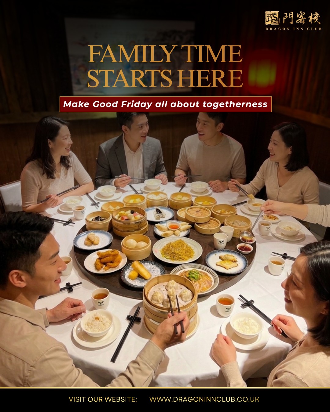 Create meaningful moments this Good Friday. Share delicious dishes and enjoy quality time together. It’s all about great food and great company. Book your table now.
#Dragoninclub #Sichuan #Sichuanhotpot #dimsum #london #pimilco #londonvictoria #buckinghampalace #chelsea #theatres