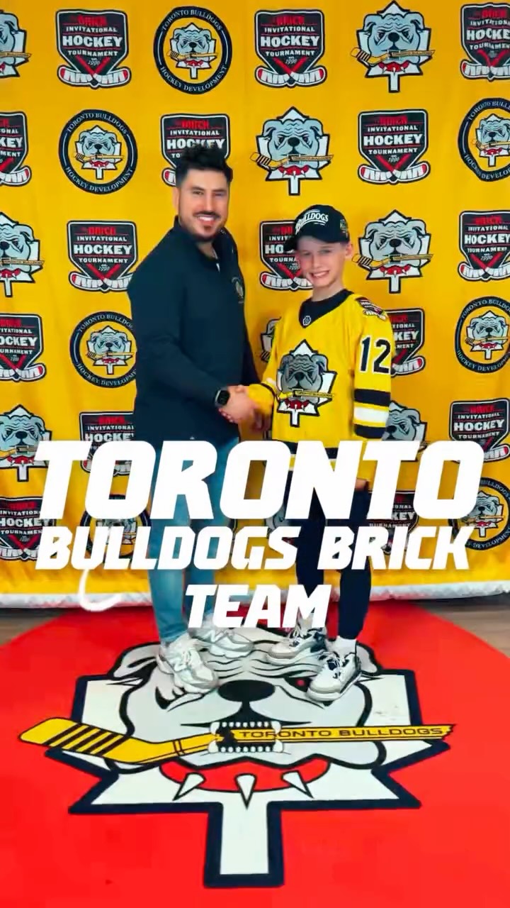 Brick Bound! 🐕🔥
Bulldogs fans, supporters, and loyal followers 🚨 Join us in giving a big DOG welcome to Kash Aitken! ⭐️
Kash will proudly compete at the Brick Invitational Hockey Tournament as a member of the Toronto Bulldogs, taking on some of the best young talent from around the world 🌎
During the 2025–2026 winter hockey season, Kash played for the U10 Whitby Wildcats in the Ontario Minor Hockey Association (OMHA).
Stay tuned as we continue unveiling the rest of our star-studded roster, set to represent Ontario and the city of Toronto in the iconic Bulldogs Blue and Yellow 🔵🟡
#aaahockey #youthhockey #minorhockey #hockeyteam #futurestars