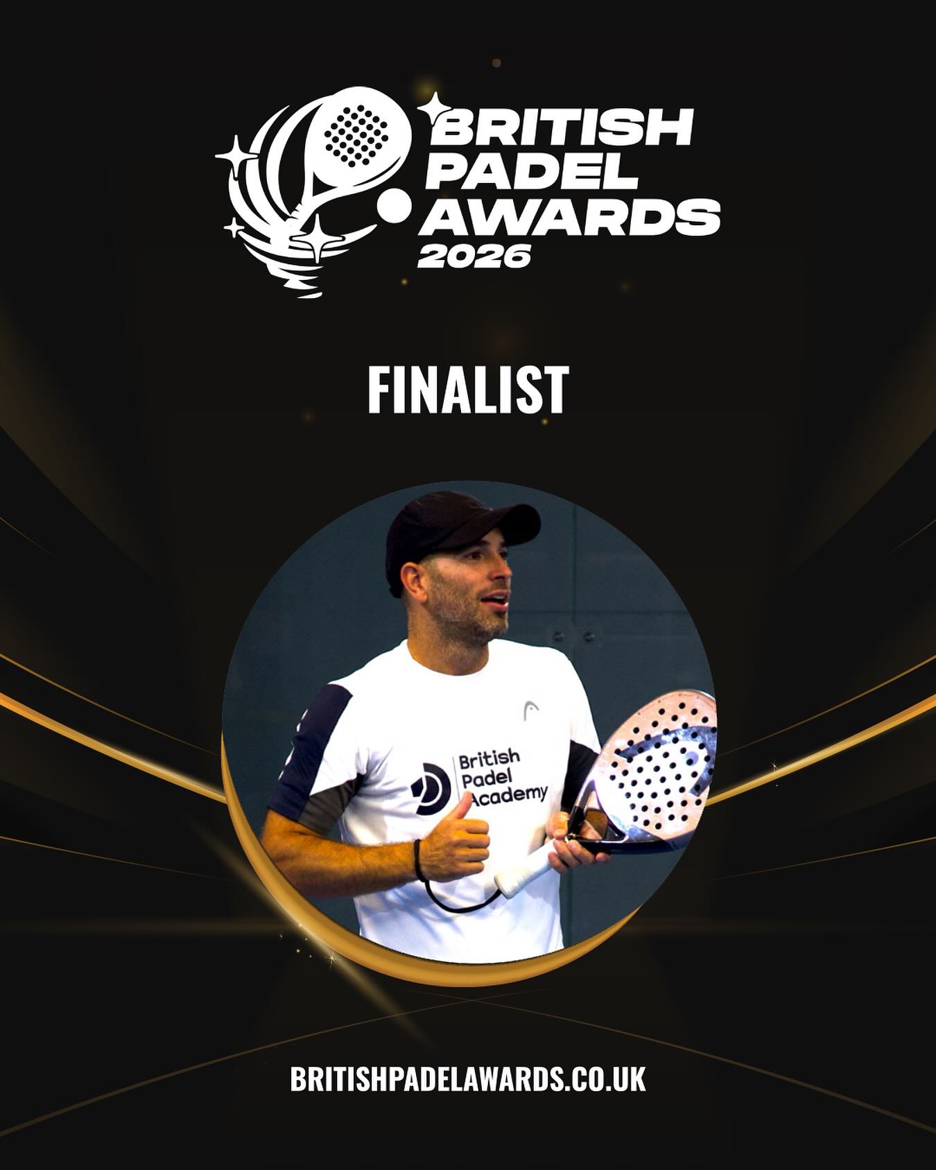 Finalist at the British Padel Awards 👏
MORE than that is the British Padel Academy’s presence across the categories — so many players who train with Dan, as well as those with other BPA coaches, alongside clubs and friends, all recognised as nominees and finalists.
Well done to everyone ✨