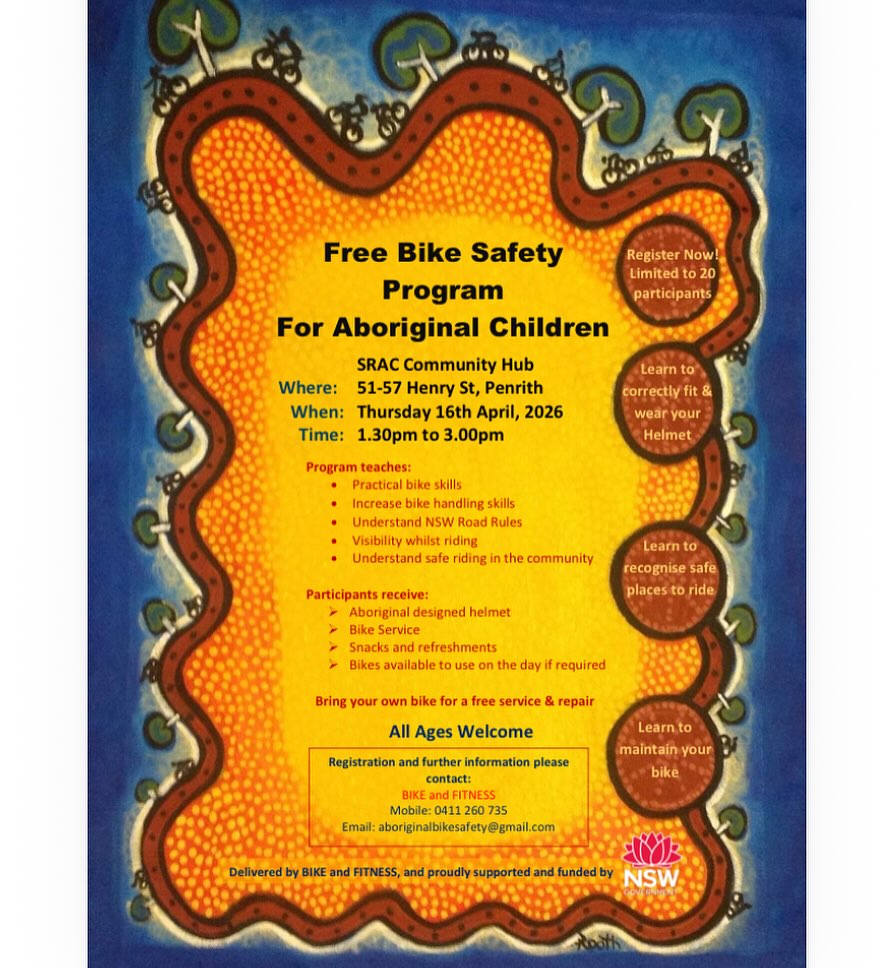 ๐ฒ Free Bike Safety Program ๐ฒ
Join us for a fun and informative session to boost your bike safety skills!
๐
Thursday 16th April
โฐ 1:30pm to 3pm
Spaces are limited, so be sure to secure your spot!
๐Call our office on 02 4721 1536 to book.
Stay safe, ride smart and enjoy the journey ๐ด