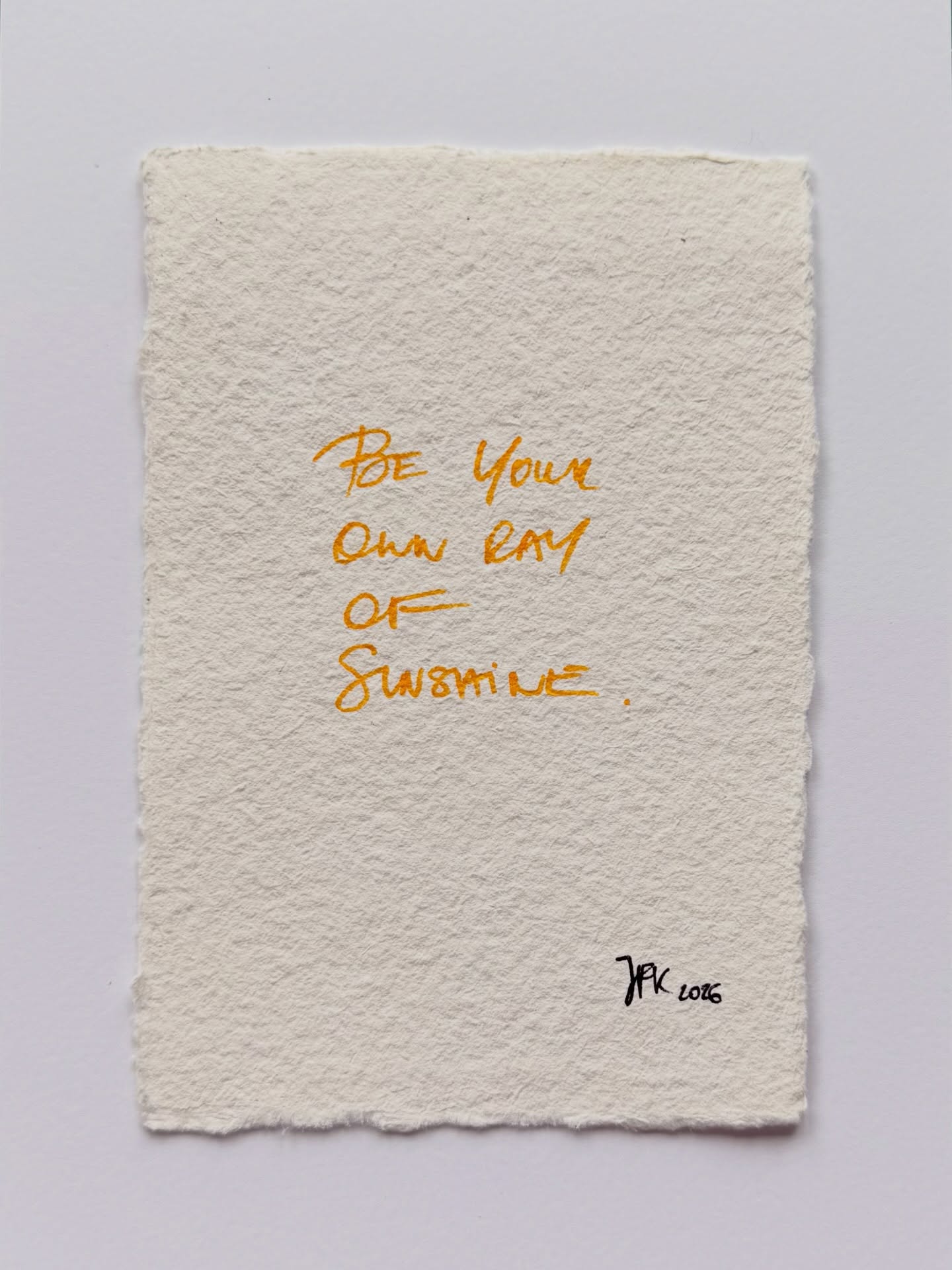 By your own ray of sunshine. ☀️
#studiojfk #poem #artquote #art #positivevibes