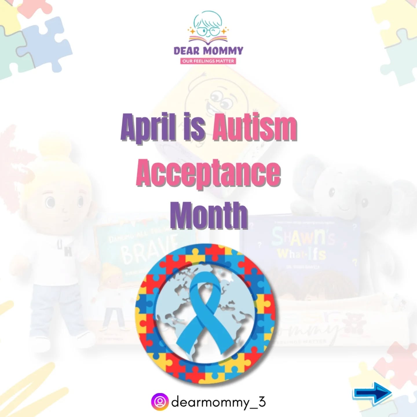 April is Autism Acceptance Month, and it’s important to understand the difference between awareness and acceptance.
Awareness recognizes that autism exists. Acceptance goes a step further — it embraces autistic individuals for who they truly are.
Real acceptance means listening to autistic voices, respecting each person’s unique needs, and letting go of the idea that they need to be “fixed” or fit into a definition of normal. It’s about creating spaces — at home, in schools, and in our communities — where they can grow and thrive as themselves.
Swipe through to see what acceptance can look like for parents, educators, and anyone supporting or caring for autistic children.
A few gentle reminders for this month (and beyond):
→ The words we use matter — always ask and respect individual preferences
→ Every autistic person’s journey is different
→ Support should be personalized, not based on a standard checklist
Let’s come together to build a kinder, more inclusive, and equitable world 💜
#autismawarenessmonth #neurodiversity #parentingtips #mentalhealthforkids #mentalhealthawareness