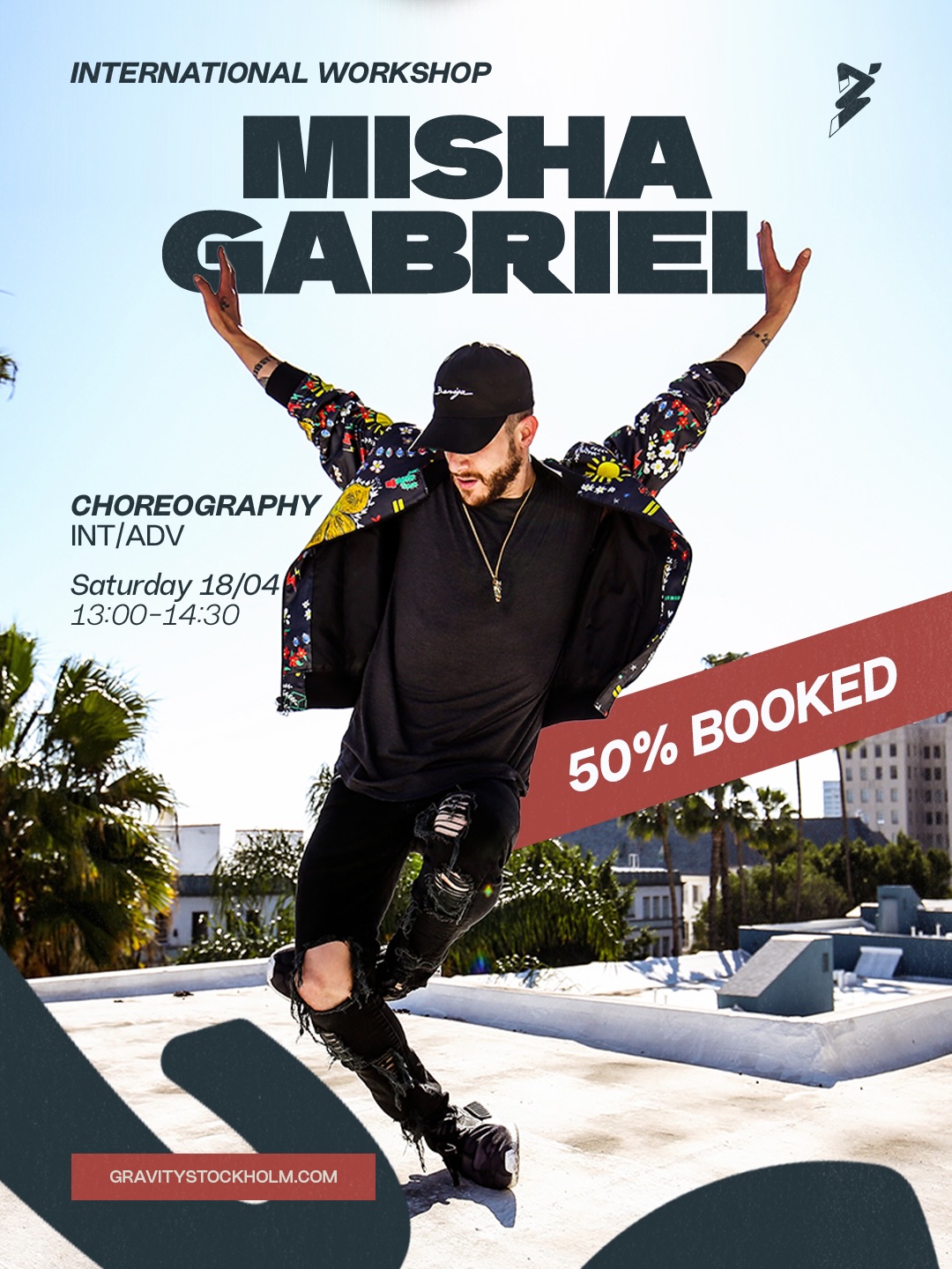 Misha Gabriel at Gravity!
You’ve watched his work with stars like Michael Jackson, Janet, Beyonce, Justin Timberlake, Pharrell, Chris Brown and many more.
❗️Only one class & half full already
Saturday 18th of April
13:00-14:30
Included with Immersive, Pro & Unlimited!
Link in bio to book->
This is also your opportunity to audition to Gravity Training Program 2026/27 - you must send application before audition - check pinned post for more info.