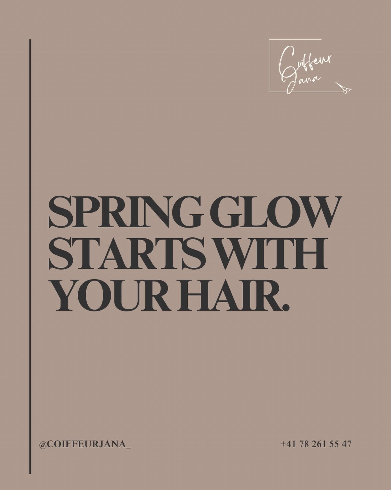 Spring Glow starts with your hair 🌷
Frische Farbe, neuer Schnitt und ein Look, der perfekt in die neue Saison passt.
Zeit für Glanz, Leichtigkeit und neue Energie.
Ready for your glow-up?☀️
📩 @coiffeurjana_
🌐 www.coiffeurjana.ch
📞 +41 78 261 55 47
#coiffeurjana #springhair #hairglow #haarfarbe #haarschnitt