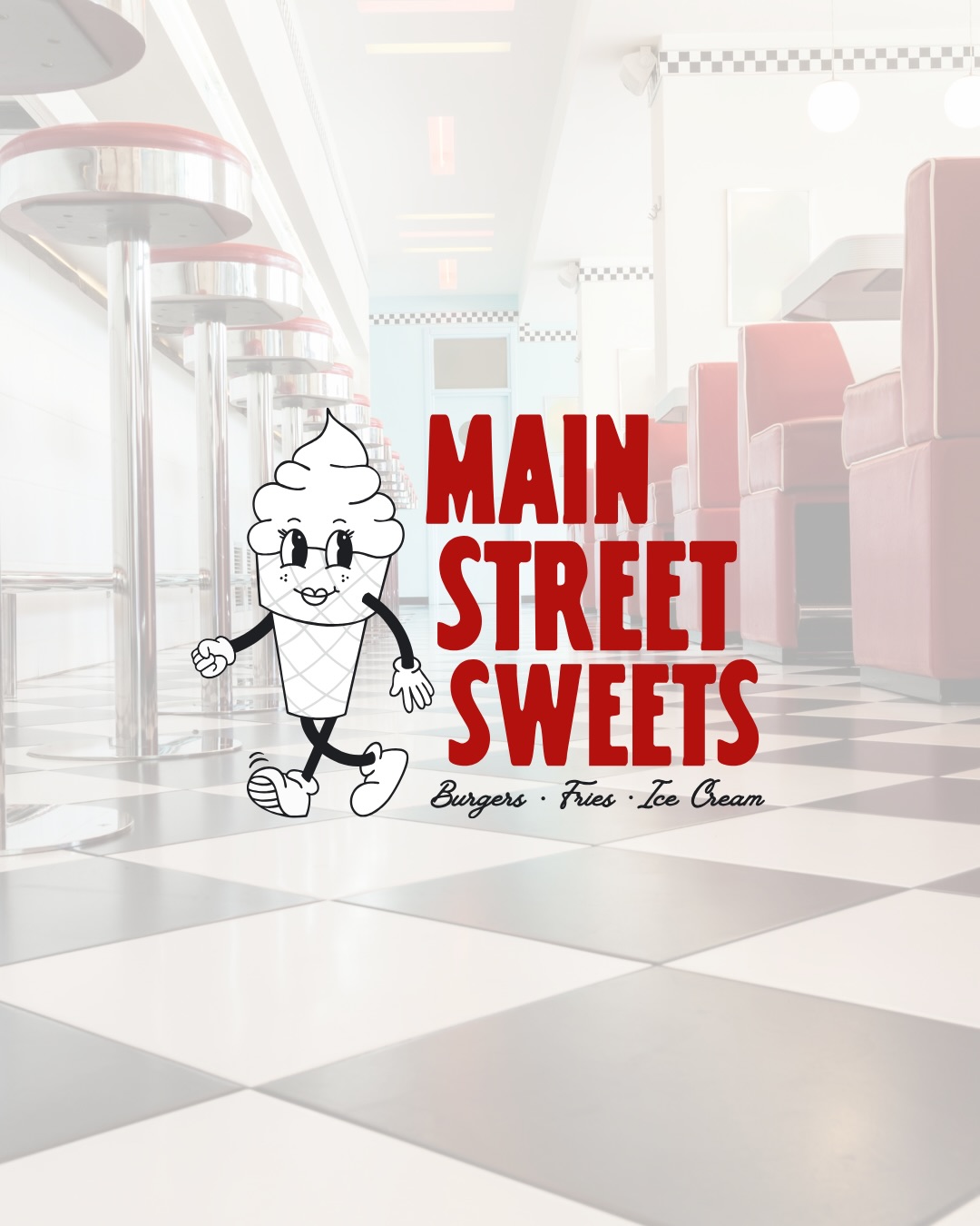 A fresh look for a longtime West Branch tradition 🤍
We’re so proud to partner with Main Street Sweets — a place that’s been woven into the West Branch community for years. The kind of spot you grow up going to, return to after games, and stop by on warm summer nights. This new identity was created to honor that legacy while bringing a renewed sense of energy to what’s ahead.
Through our Mini Brand Package, we refreshed the identity with thoughtful details and custom illustrations that truly bring the brand to life.
The color palette draws from that nostalgic, small-town charm — classic reds, warm creams, and rich, timeless tones that feel instantly familiar. The typography follows suit, pairing bold, vintage-inspired lettering with soft script details to capture both the fun and the heart behind the brand.
And of course, we had to introduce Main Street Mae — the new official mascot. Playful, welcoming, and full of personality, Mae brings an extra layer of character to a place that’s always been about more than just the food.
We can’t wait to unveil the new space and celebrate the reopening of the building once renovations are complete. Same hometown favorite… just a little more brought to life. 🍦
Thank you Steven and Jessica for trusting Myliu with this project! 🤍