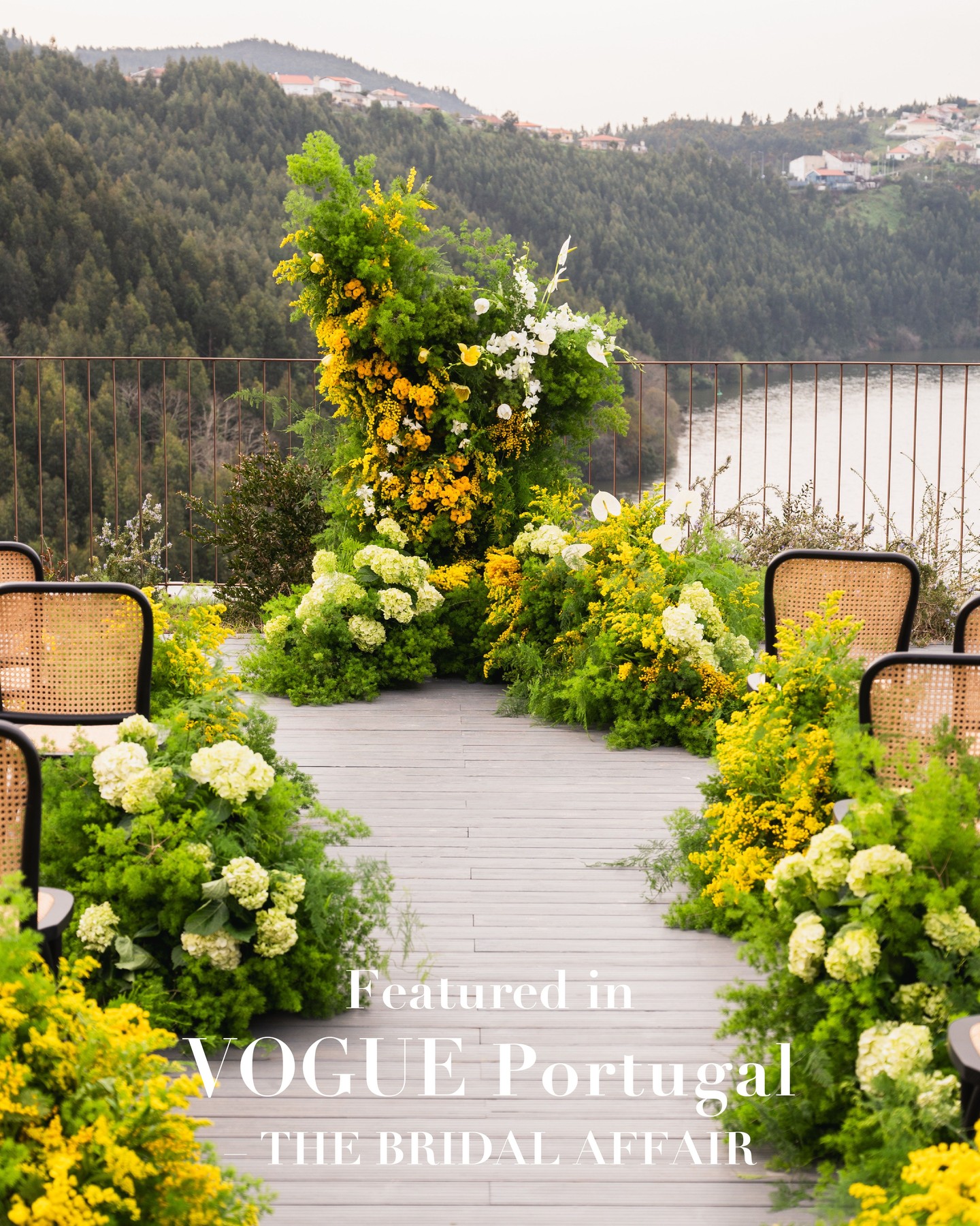 Featured in Vogue Portugal – The Bridal Affair
A project we had the pleasure to creatively direct and design — from concept development to the overall visual narrative.
Set within the landscape of the Douro Valley at Octant Douro, this ceremony was conceived as an immersive composition, where florals, space and architecture merge into one cohesive design language.
Brought to life in collaboration with the talented Andreia Ferrás Studio and captured through the lens of Luís Efigénio.
Creative Direction & Wedding Design: @gaeadesignevents
Florals: @andreiaferrasstudio
Photography: @efigenio.studio
Venue: @octant.douro
#douro #riodouro #porto #weddingdesign #nowporto #portugalframes #shootermag_portugal #amar_portugal #anonymous_pt #sharing_portugal #unlimitedportugal #acores #amoteportugal_ #loves_portugal #yoursquarehere #hdr_portugal #portugalemfiltros #amar_norte #super_porto_ #decasaemcasaa #ig_portugal_ #portugalemfotos #oestealive #ok_portugal #portugalalive #loves_porto #weddingportugal #preguicamagazine