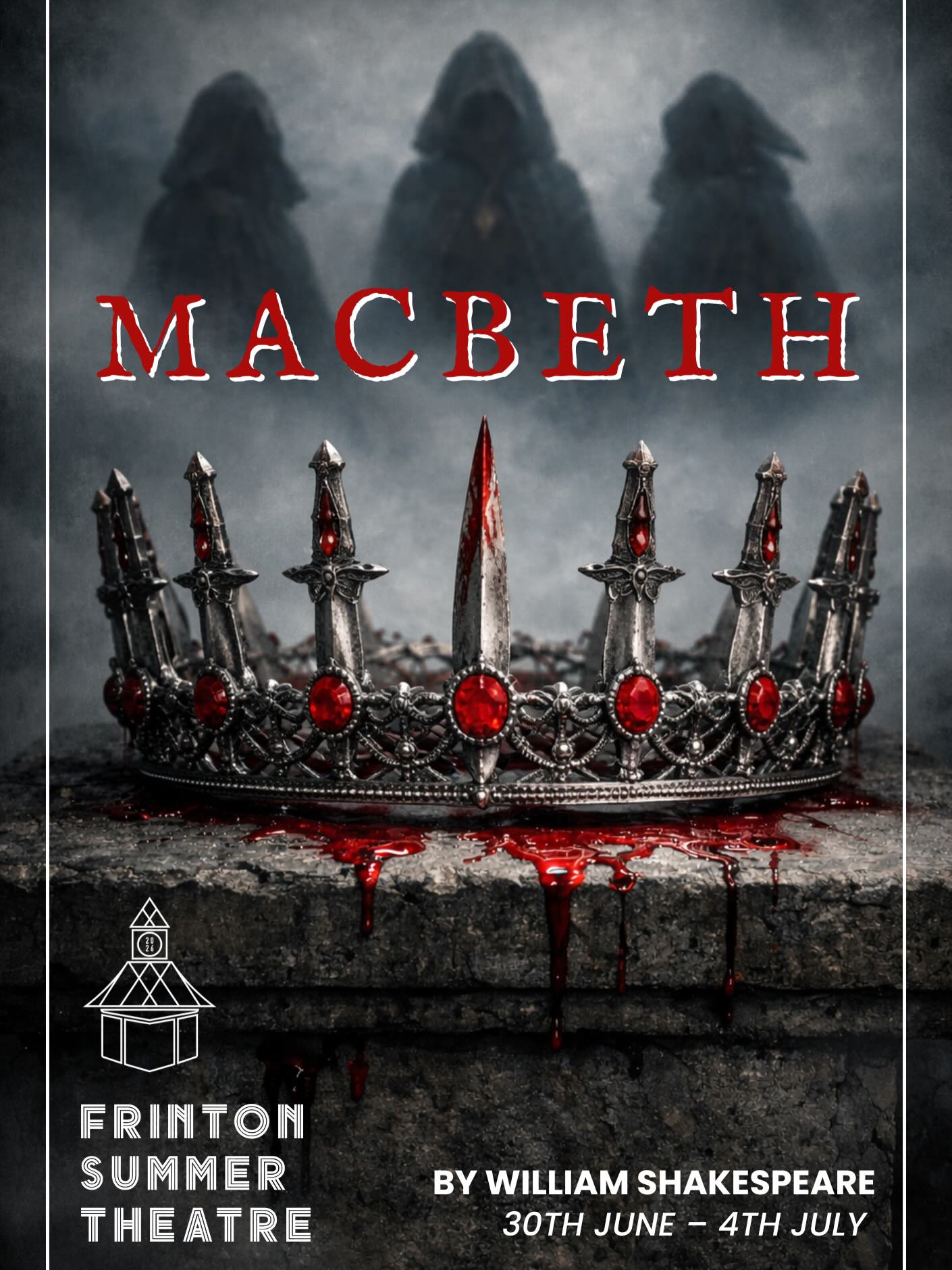 🌟The season you’ve been waiting for is back
🌞 TICKETS ON SALE FROM 16 APRIL
🎟️ Members book first – 16 April
🎫 General sale – 30 April
Frinton Summer Theatre 2026
8 shows. One unmissable season.
🎭 McGRIGOR HALL
Macbeth (30 Jun – 4 Jul)
Dark. Daring. Dangerous.
King Kong…ish (7 f– 11 Jul)
Big laughs. Tiny cast. Absolutely bananas.
Write Me a Murder (14 – 18 Jul)
Trust no one.
Sweeney Todd (21 – 25 Jul)
Care for a close shave?
The Unfriend (28 Jul – 1 Aug)
Cancel the guest room… or don’t.
The Dresser (4 – 8 Aug)
A love letter to theatre.
Stones in His Pockets (11 – 15 Aug)
Funny. Fast. Fierce.
🎪 BIG TOP ON THE GREENSWARD
Half a Sixpence (18 – 29 Aug)
Flash! Bang! Wallop! What a musical!
Don’t miss out - best seats go first
👉 Become a member now 🔗 in bio