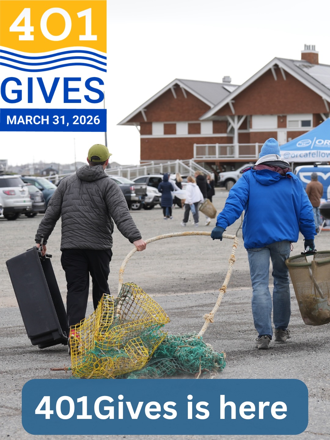 401Gives is here 🌊
We’re raising $5,000 to support ORCA beach cleanups across Rhode Island.
Every donation helps remove trash, protect marine life, and bring our community together.
Donate through the link in our bio.
