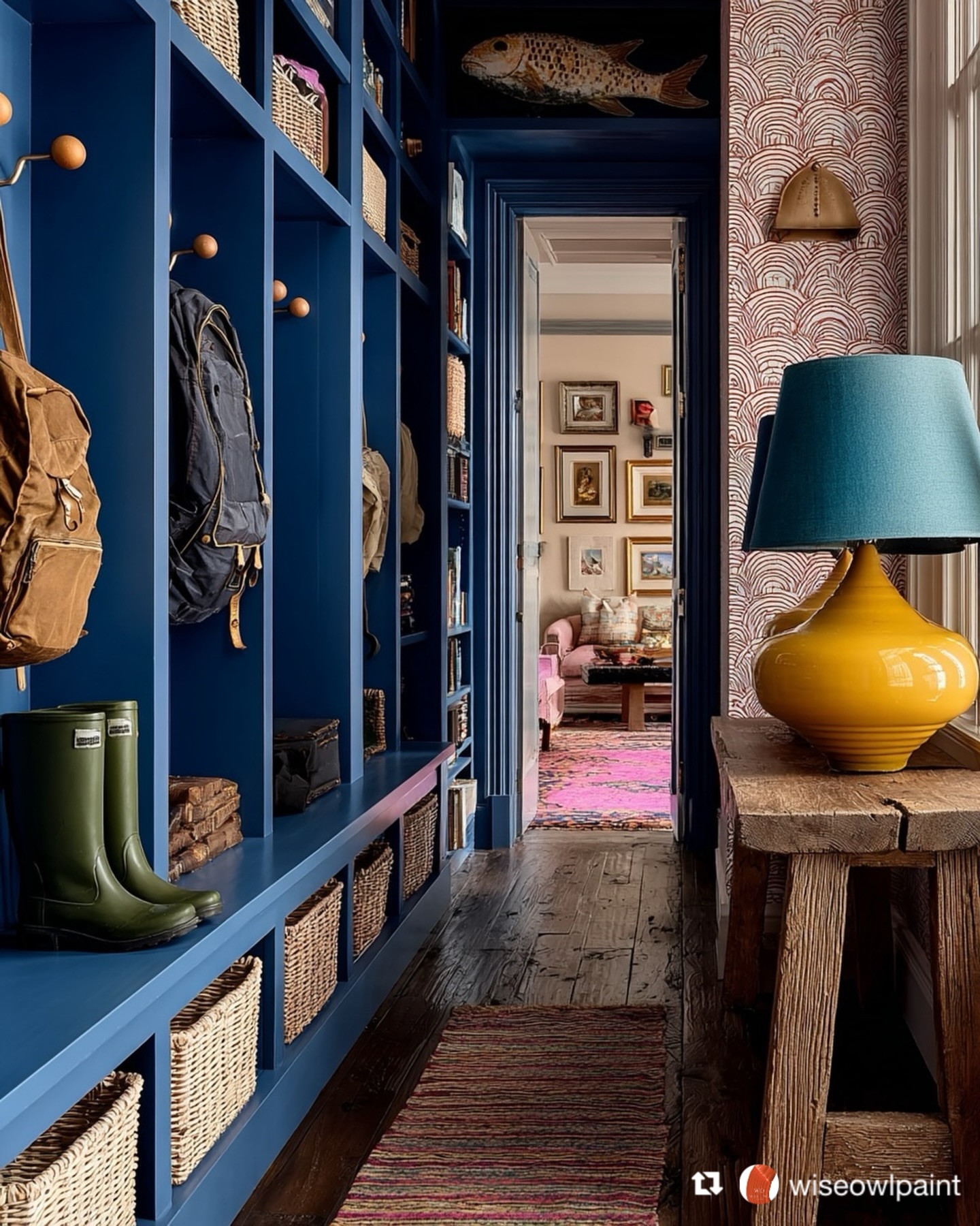 🦉Australia’s home of Wise Owl Paint
Some blues sit quietly in the background.
Atomic Blue does not.
This is the kind of colour that brings instant depth to a space — deep, rich, and confident, with enough brightness underneath to stop it feeling dull or overly heavy.
That balance is what makes it work so well on cabinetry, built-ins, and statement furniture.
It still has the grounded feel people love in a classic navy.
But there’s more life in it.
More clarity.
More presence.
And that matters, because bold colour only works when it holds the room properly.
Atomic Blue adds contrast, sharpens architectural detail, and gives a space that more resolved, designer-led feel without tipping into something loud or hard to live with.
A good blue does not just add colour.
It adds structure.
Available from The Furniture Paint Shop ~ Australia’s home of Wise Owl Paint 🦉
#FurniturePaintShopAustralia #WiseOwlPaintAustralia #WiseOwlPaint