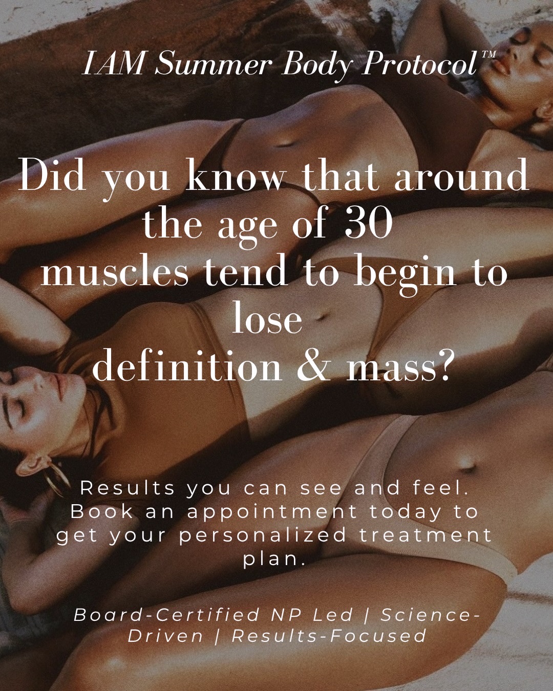 IAM BODY SCULPTING ✨
Muscle tone isn’t just about the gym… it’s about stimulation, activation, and precision.
At IAM, our BodyTone technology uses advanced bioelectric waveform patterns to mimic real muscle contractions—helping you rebuild, strengthen, and define muscle in ways traditional workouts simply can’t.
Think:
✔️ Increased muscle tone & definition
✔️ Improved shape & contour
✔️ Stronger, more sculpted physique
✔️ Results you can see and feel
This is where science meets luxury body sculpting.
Because after 30… maintaining muscle isn’t optional—it’s essential.
✨ 100% safe. Zero downtime. Maximum results.
Your summer body? Already in progress.
📍 Berlin + Milton
📞 Call to book your personalized Body Sculpting plan today
#IAMSummerBody #BodyTone #BodySculpting #MuscleTone #AgelessByDesign IAMGlow LuxeAesthetics MedspaResults CoastalLuxe