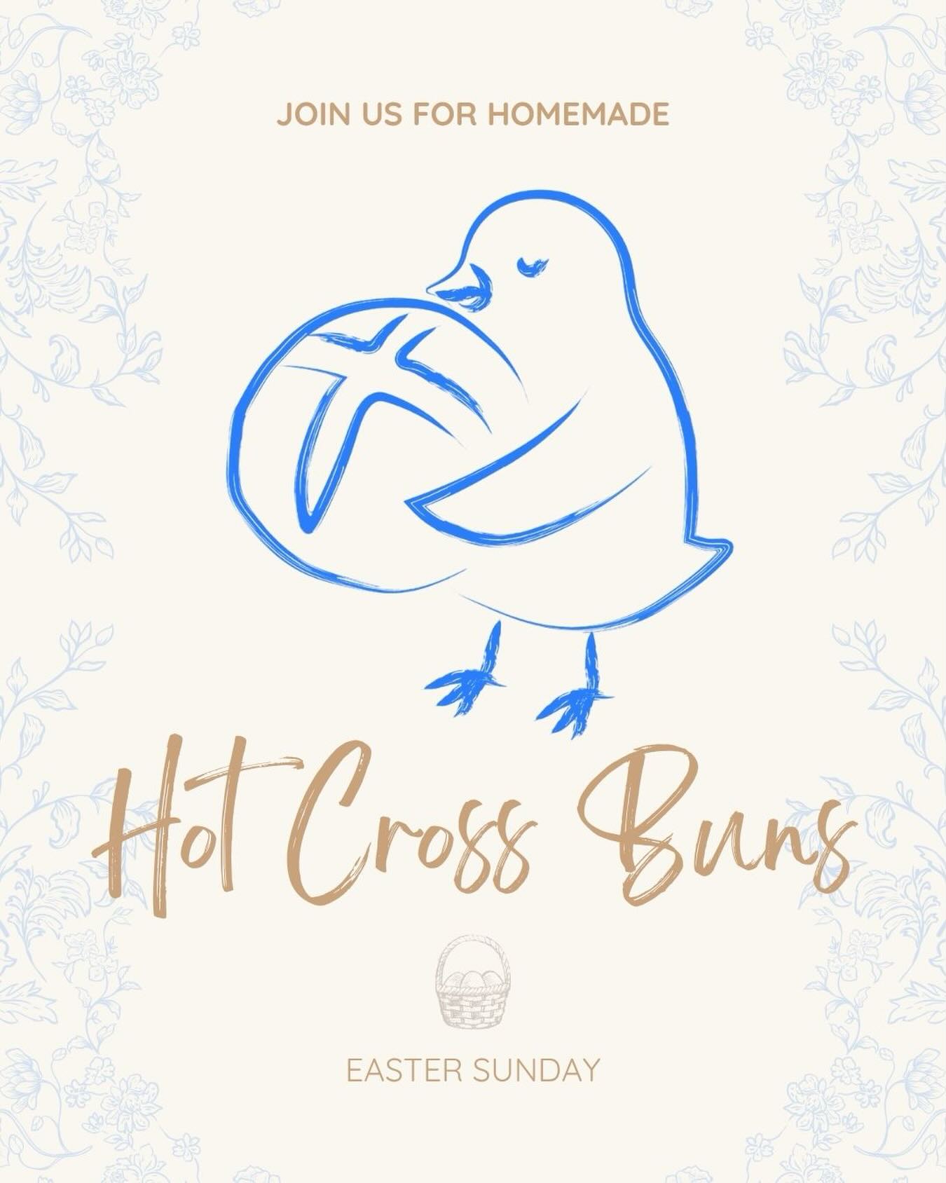 HAPPY EASTER! Join us for HOT CROSS BUNS served toasted with butter
Last day today! Sunday April 5th 🐣
#easter #hotcrossbuns #cafebluebird #chamonix #breakfasts