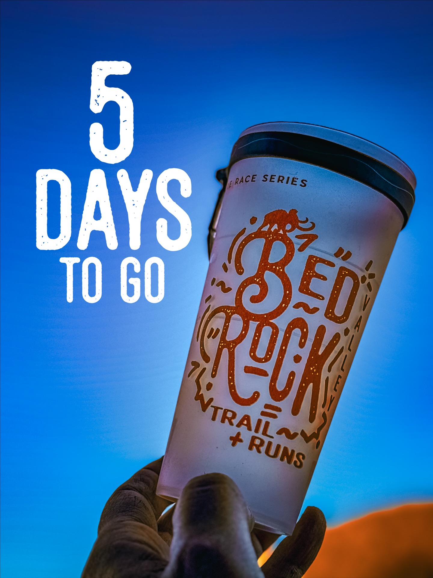 BOOM! Only 5 days to GO! See you on the trails my friends.
