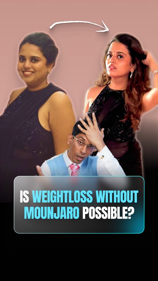 I will be honest, Mounjaro can be incredibly helpful for people who truly need medical support, it improves blood sugar, reduces appetite, and supports those struggling with insulin resistance or uncontrolled diabetes and weight gain.
But it also comes with nausea, digestive discomfort, hair fall, muscle loss, and nutrient-absorption issues… so it’s not meant to be a quick fix for anyone avoiding lifestyle change.
If your habits don’t change, the results don’t stay, the weight always returns once the injections stop.
Your real transformation still comes from consistent food, movement, sleep, and stress routines.
Comment “GLP” and I’ll send you a free guide on foods that naturally support GLP-1 pathways.
Disclaimer: These foods don’t work like GLP-1 drugs; they only support similar pathways. Real fat loss needs personalized nutrition + consistent exercise. This is general information, not medical advice, please consult your healthcare provider for tailored guidance.
Credits: @aishwaryamrj