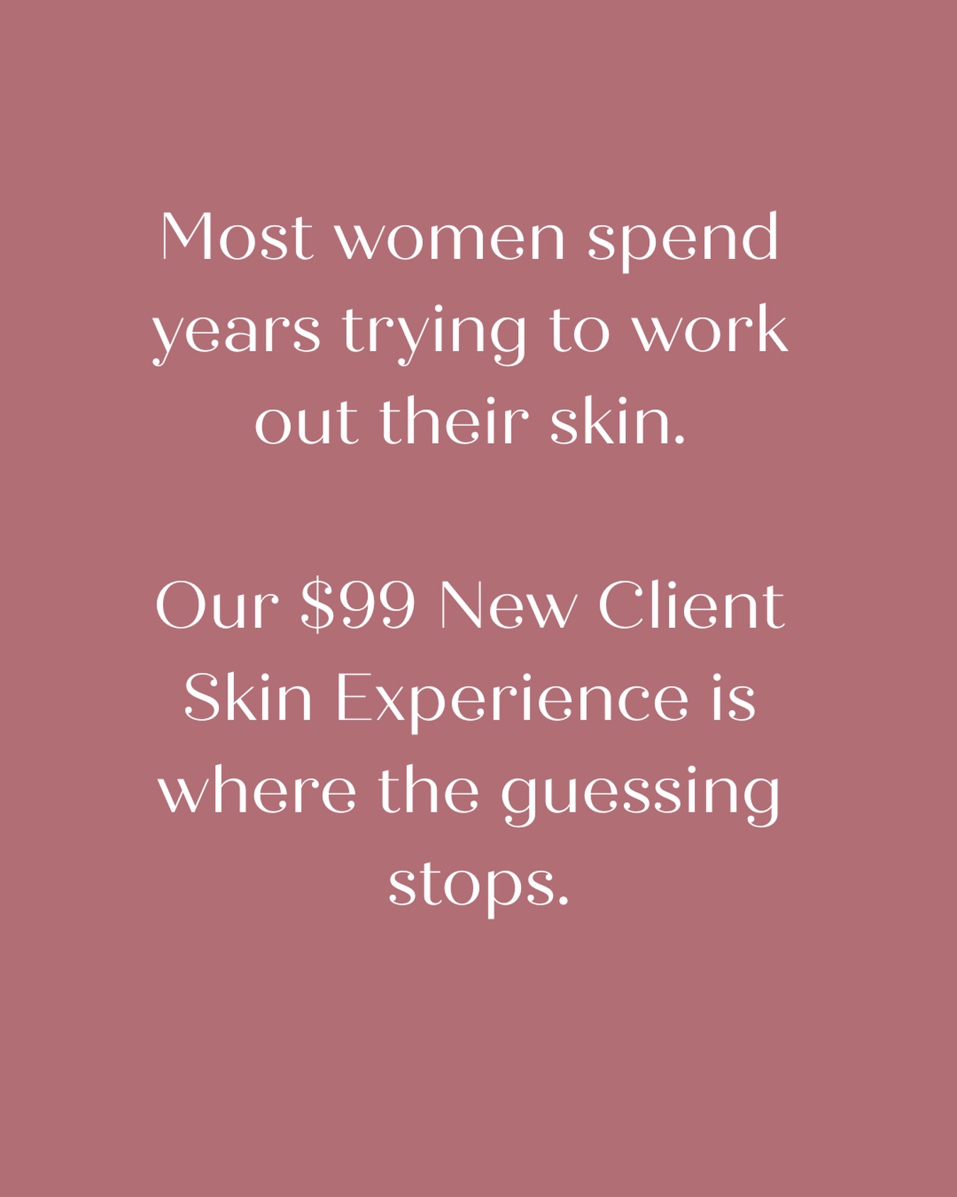 I see it all the time…
Women who have spent years- and a lot of money -trying to figure out what their skin needs. Trying different products. Different treatments. Different advice. And still not feeling like they have the answer. 😩
It is exhausting. And it is completely unnecessary.
Because the answer to what your skin needs is actually right there. You just need someone who knows how to look for it.
That is what I do. 💕
At your $99 New Client Skin Experience, we start at the beginning. I look at your skin properly. I listen to your history, your concerns, what you have tried. I do a thorough analysis.
And then we treat on the day - not with something generic, but with something chosen specifically for your skin, right now.
Before you leave, you will have a skin plan. A clear, expert-guided roadmap for what comes next.
No more guessing. No more wasting money on things that are not right for you. Just a real understanding of your skin and a plan you can actually follow.
This is available to new clients now. Spots are limited each mont
Comment AGE below and I will DM you the details and your booking link.
#skinexperience #newclient #skinclinictweedheads #skinanalysis #dermalclinician