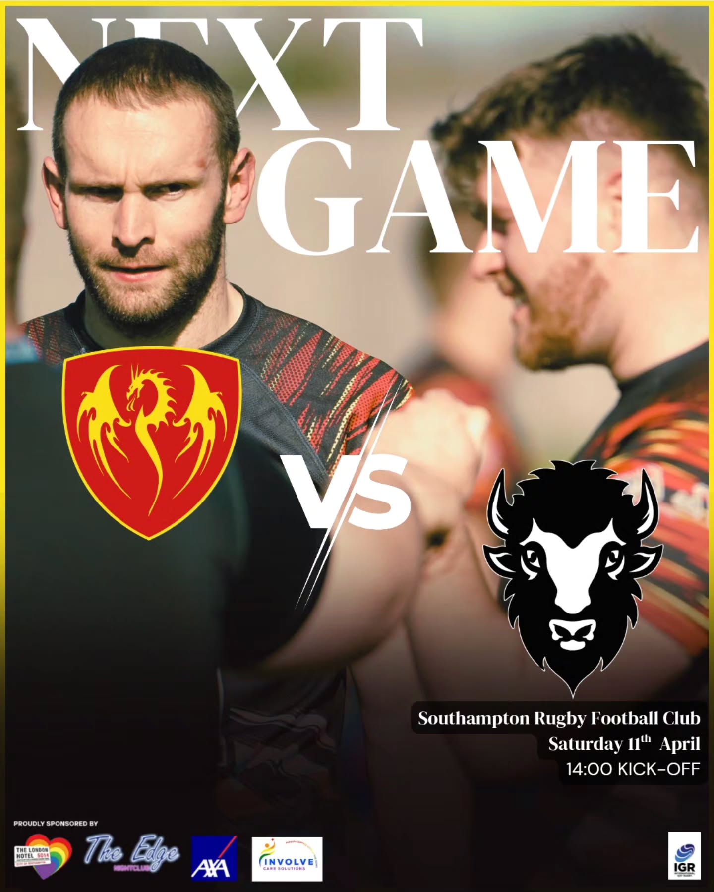 This Saturday, we head into our final league match of the season against @bisonsrfc
We’ve fought for every point, and we’re looking to leave it all on the pitch one last time. Let’s finish this journey on a high!
🏉💪❤️
#igrrugby #inclusivesports #wessexwyvernsrfc #gowyverns #Southampton