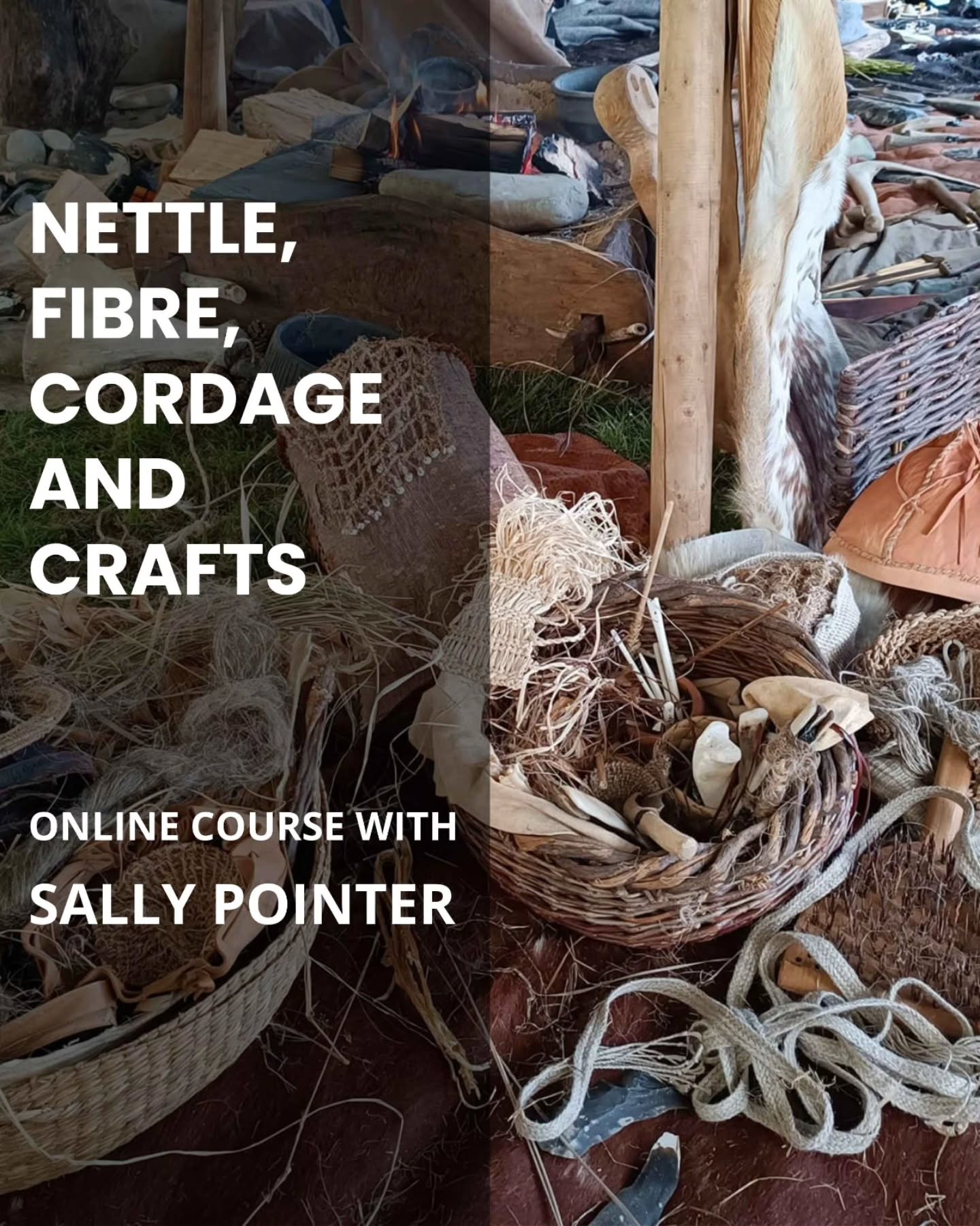 🌿 Online Nettle Fibre, Cordage & Crafts is Live!
Join heritage craft specialist @sallypointer for a hands-on journey into nettle fibre processing, cordage making, and natural crafting techniques.
Whether you’re a forager, crafter, or simply curious about traditional skills, this online course gives you everything you need to turn wild nettles into beautiful, useful materials — right from home.
🌿 Learn to harvest and prepare nettles
🌿 Spin strong, natural cordage
🌿 Explore practical crafts rooted in history
🌿 Join from anywhere in the world and learn at your own pace.
😀 Website link in bio.
#sallypointer #nettles #onlinecourse #ancientcrafts #TraditionalSkills itionalskills