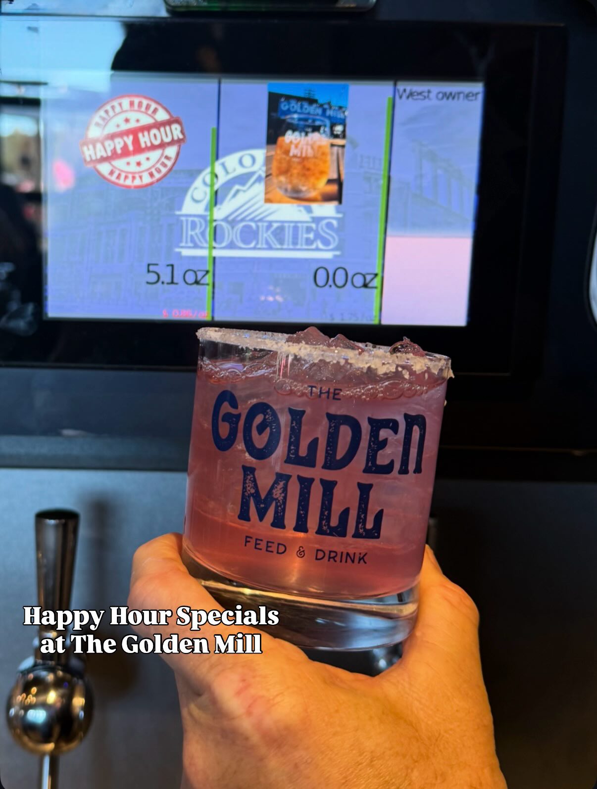 The Front Range’s best happy hour? We might be biased, but our prices speak for themselves🍻 Join us Monday through Friday from 3–6PM for half-price Coors & margs, $7 house wine, $5 Golden Mill IPA, and food specials to keep the good times going.
P.S. Five years in business calls for a celebration, all-day happy hour this Thursday. Don’t miss it!