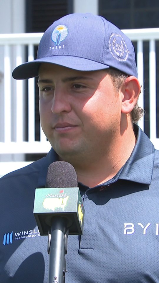 Experiencias 💫
Mateo Pulcini habló tras su práctica en Augusta: la emoción de la Amateur Dinner, el aprendizaje junto a Ángel Cabrera y Nicolás Echavarría, y el apoyo de su familia y equipo.
#themasters