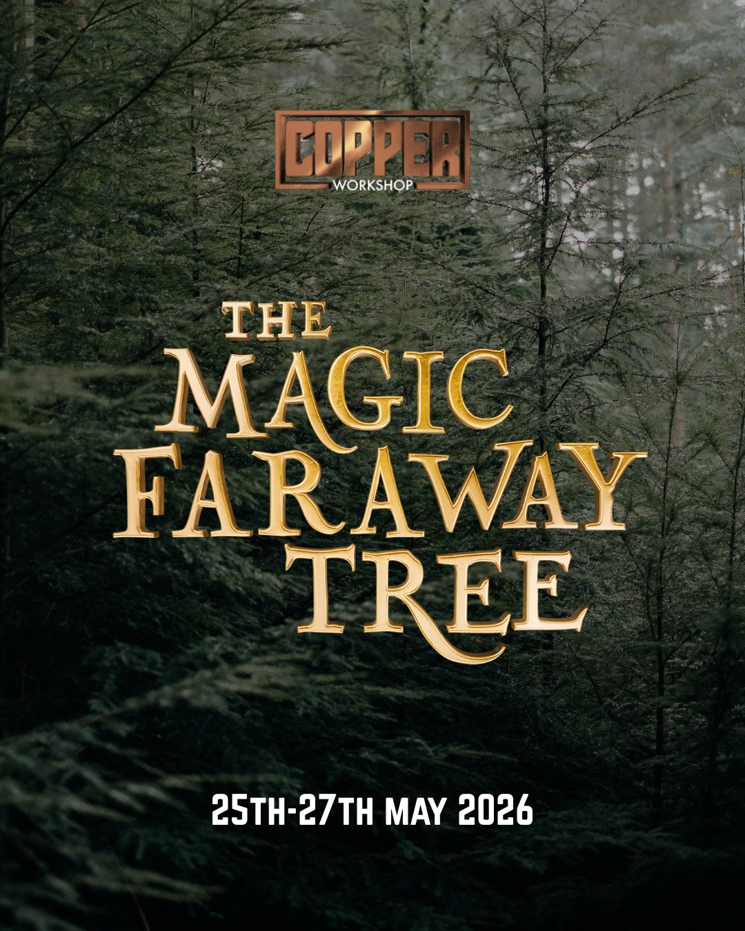 Step into a world of wonder this May… 🌳✨
Copper Studios is delighted to announce our enchanting May Holiday Workshop, inspired by the timeless magic of ‘The Magic Faraway Tree’ beautifully reimagined for a new generation with its exciting new film adaptation.
Over three unforgettable days, performers will journey to the top of the Faraway Tree, where new lands appear, adventures unfold, and imagination knows no limits…
📅 25th, 26th & 27th May
⏰ 10:00 AM - 3:00 PM
✨ Optional wraparound care available
🎭 What to Expect:
- Acting, Singing & Dance workshops inspired by the magical lands above the tree
- Create unique characters and explore storytelling in a whimsical world
- Devise and rehearse a short performance to share at the end of the workshop
- Build confidence, creativity, and friendships along the way
🍄 Whether you’re a curious explorer, a mischievous fairy, or a brave adventurer, this workshop promises magic, laughter, and creativity at every turn.
Spaces are limited, so don’t miss your chance to be part of this magical adventure!
Members & non-members welcome
BOOK YOUR PLACE HERE:
https://copper-studios.square.site
(Or link in bio)
#themagicfarawaytree #holidayworkshop #performingarts