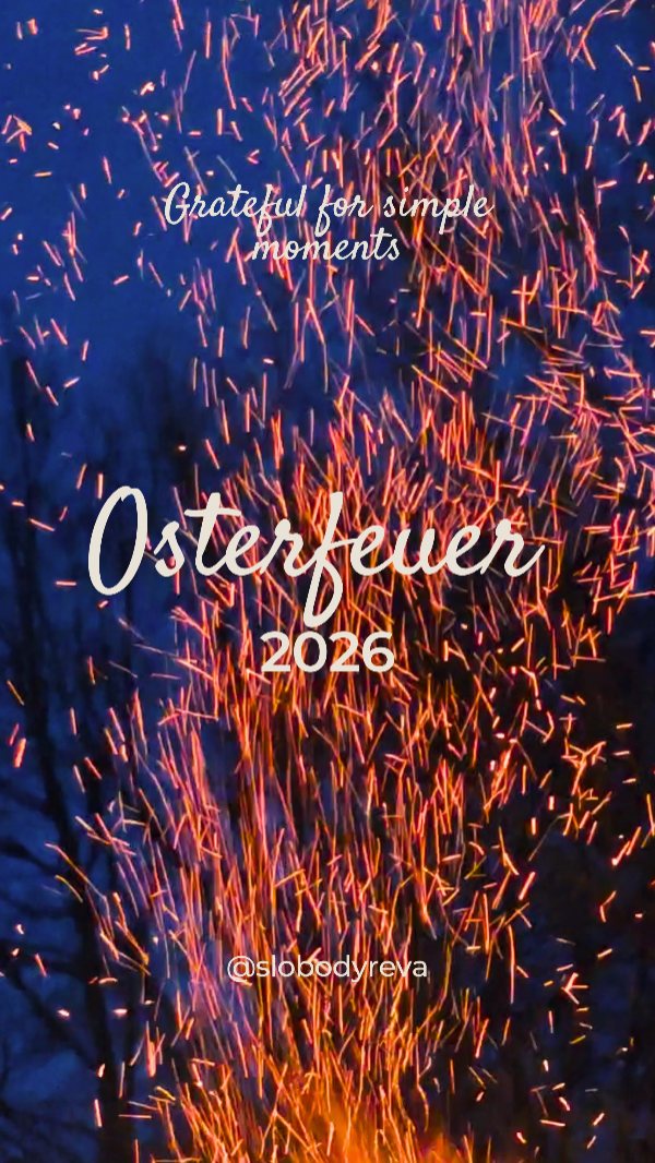 Some traditions stay magical no matter how many times you experience them ✨
This year, we went to the Osterfeuer again, and it felt just as special.
There is something deeply beautiful about standing around a great fire with Jean, surrounded by our friends, watching the flames light up the evening sky.
For me, these moments are about more than tradition. They are about memory, belonging, warmth, and the quiet joy of sharing something simple and meaningful with the people you love.
And seeing it through Jean’s eyes makes it even more beautiful: the fire, the light, the atmosphere, the sense of wonder.
Sometimes, the most powerful moments are the simplest ones.
Wishing you all a peaceful Easter season filled with warmth, light, and renewal.
Do you have a spring tradition you return to every year?
#Osterfeuer #EasterTradition #SpringRitual #FamilyMoments #EasterInGermany Jean SpringEvening Traditions LifeInGermany EasterSeason MotherhoodMoments SimpleJoy ReelCaption
