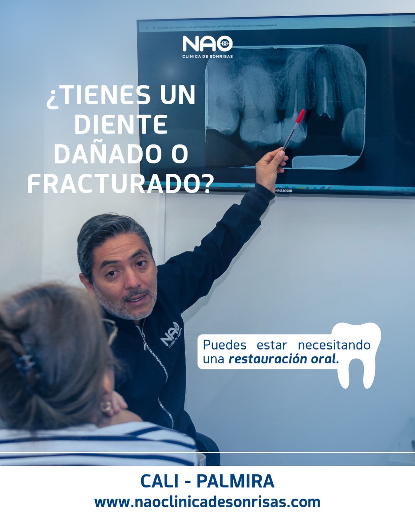 Una restauración oral puede ayudarte a recuperar la forma, función y estética de tu diente, evitando que el daño avance y afecte tu salud oral.👩⚕️
Actuar a tiempo hace la diferencia💎
👉En NAO Clínica de Sonrisas evaluamos tu caso y te brindamos el tratamiento adecuado para devolverte la seguridad al sonreír.
📲Agenda tu cita
🌐www.naoclinicadesonrisas.com
📍Visítanos en nuestras sedes de Cali y Palmira
💙9 años de experiencia cuidando sonrisas
#odontologospalmira #odontologoscali #naoclinicadesonrisas #clinicanao #sonrieconconfianza