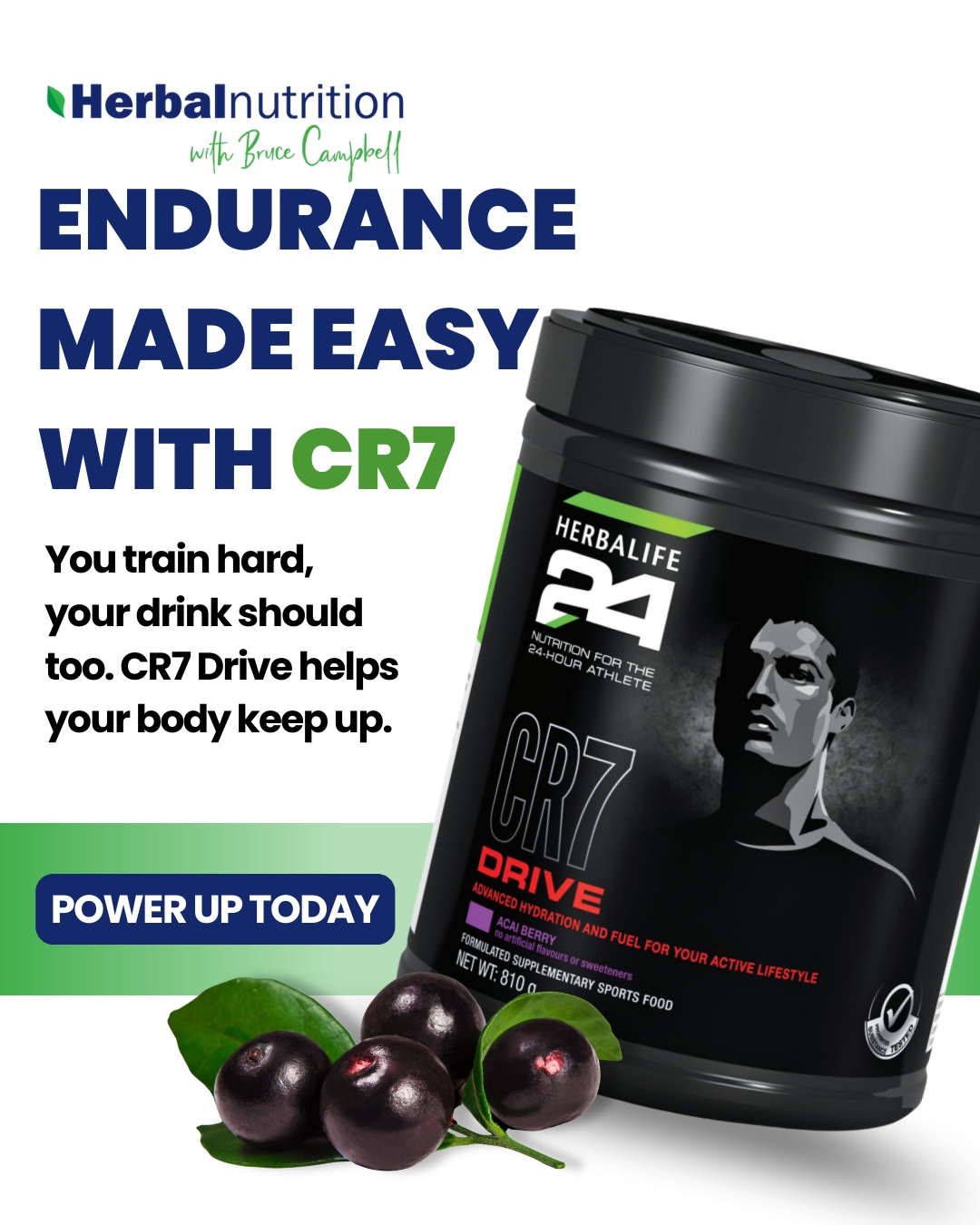 CR7 Drive is here to keep you moving. Developed with Cristiano Ronaldo, this light, refreshing sports drink, fuels your muscles, keeps hydration levels up, and boosts endurance during every training session. Natural flavors make it easy to drink while giving your body the support it needs. Don't let fatigue stop you—train stronger, recover faster, and hit your goals. Power up today!
👉 Order now: www.herbalnutrition.co.nz
#cr7 #sportsdrink #hydration #endurance #workoutfuel #fitness #nutrition