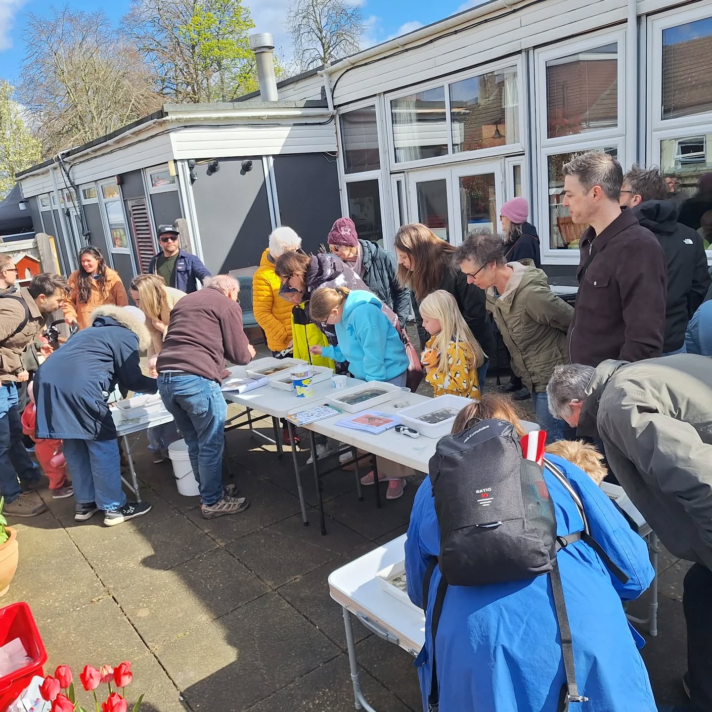 We absolutely love our streams here and it showed on Saturday when so many came to Stream Watch 2026! 🔍
We saw lots of life in the trays, a sign of healthy streams and ecosystems.
Such a great community morning in the heart of the village with the market, Age Concern cafe and charity shop and the repair cafe all buzzing. Thanks so much to Mark and Cynthia of Hassocks Stream Watch and the wonderful Age Concen and @hassocksvillagemarket for having us ❤️